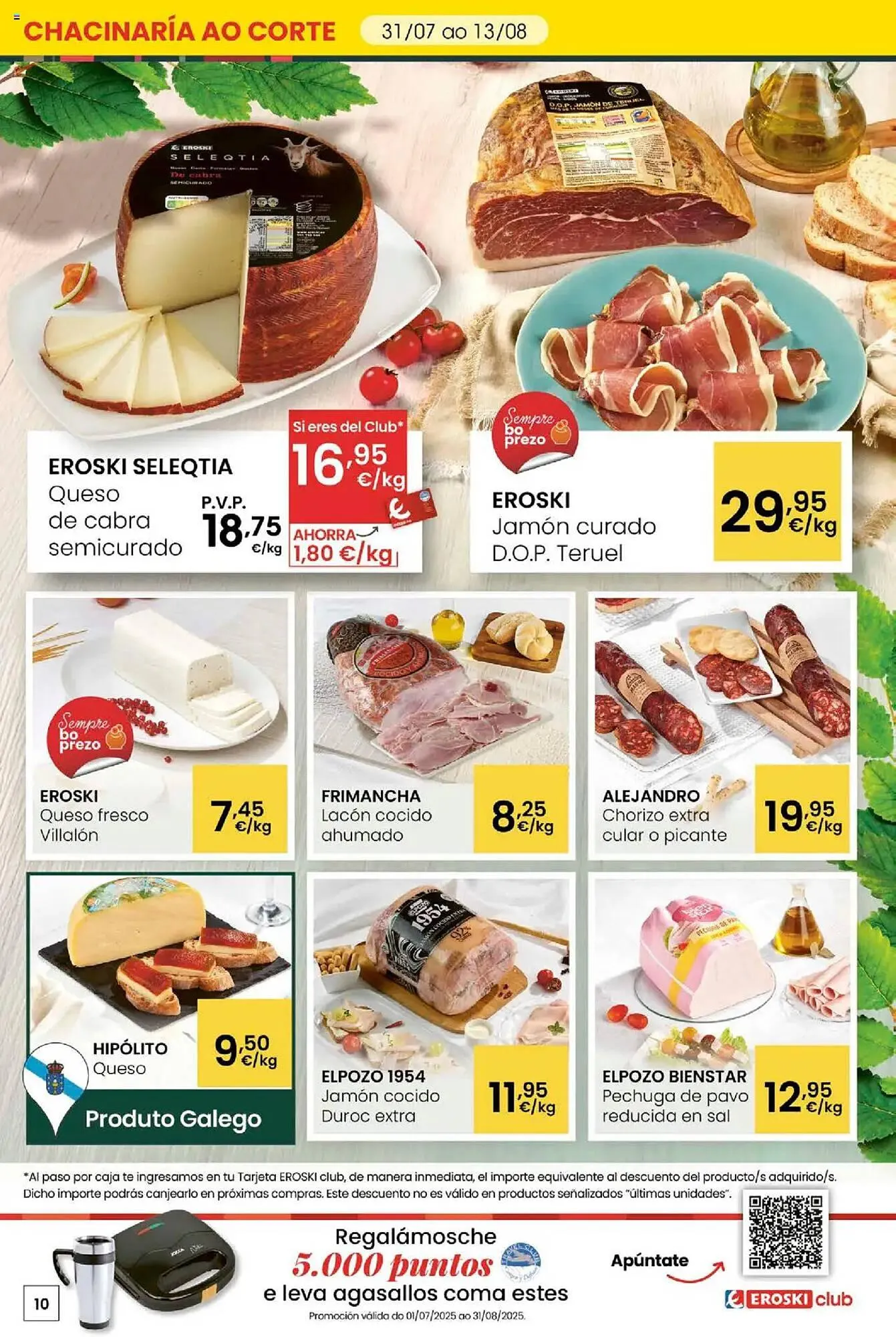 Catálogo de Folleto Eroski 31 de julio al 12 de agosto 2025 - Página 10