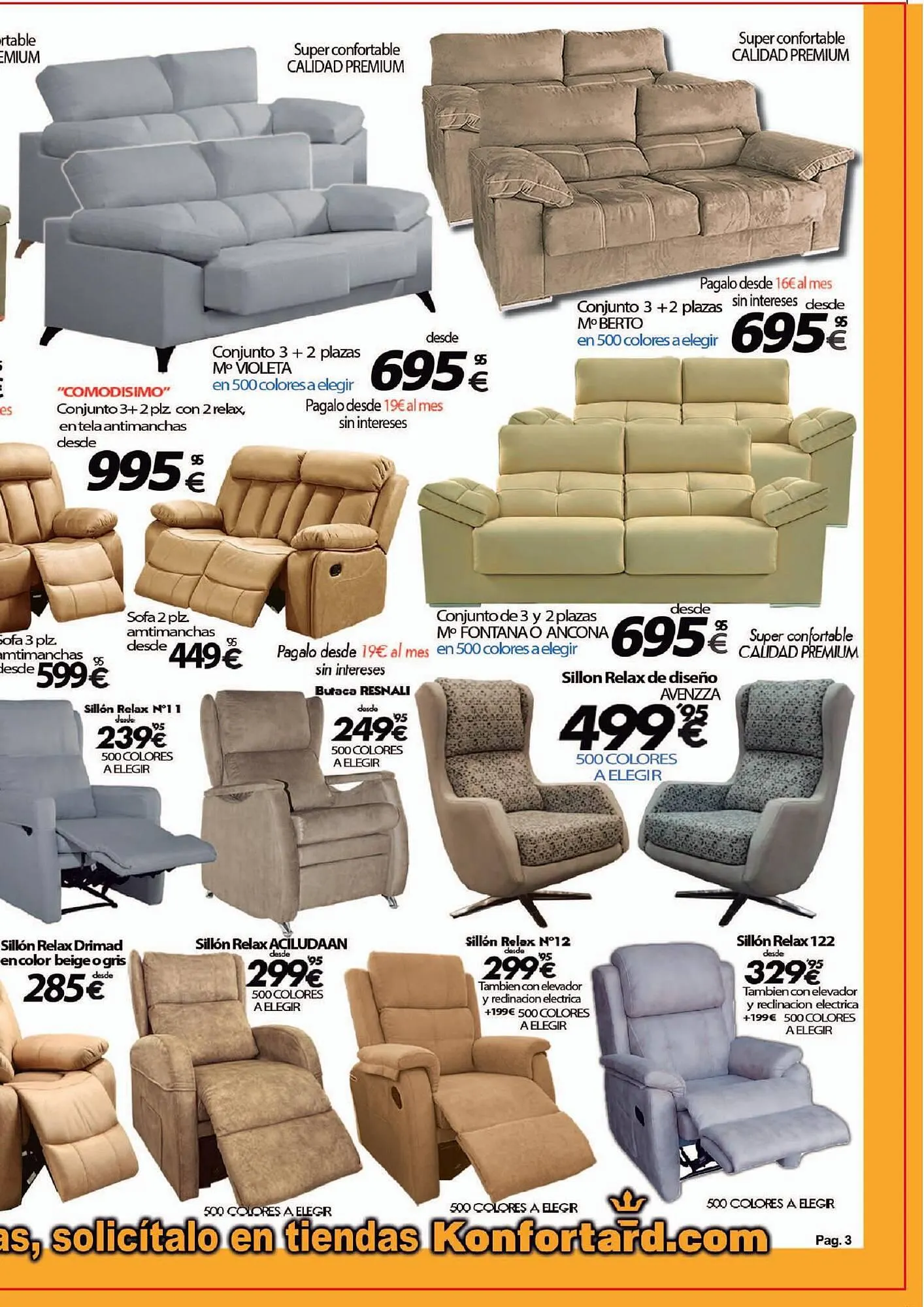 Catálogo de Folleto Konfortard 9 de julio al 8 de septiembre 2023 - Página 7