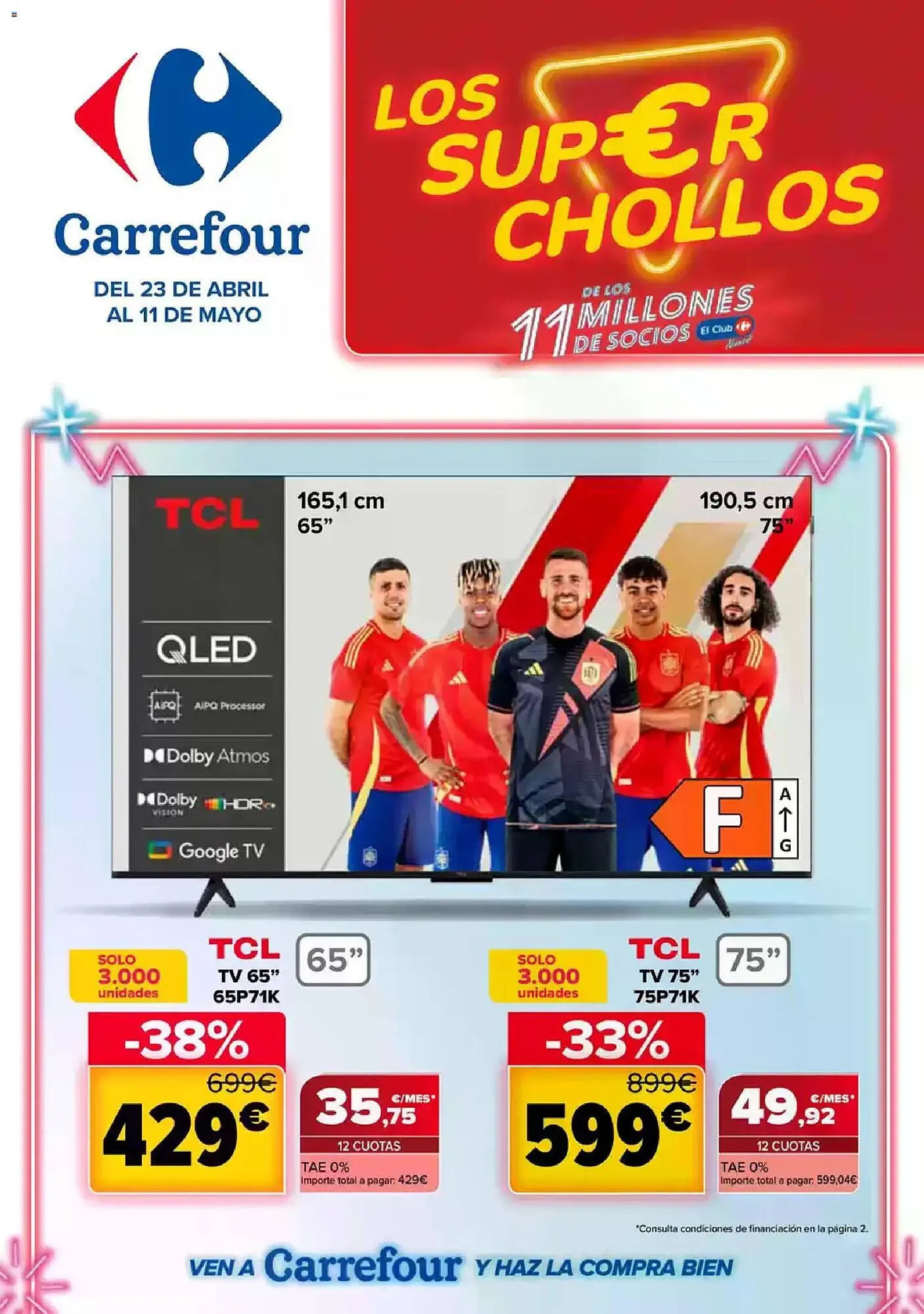 Catálogo de Folleto Carrefour 23 de abril al 11 de mayo 2026 - Página 1