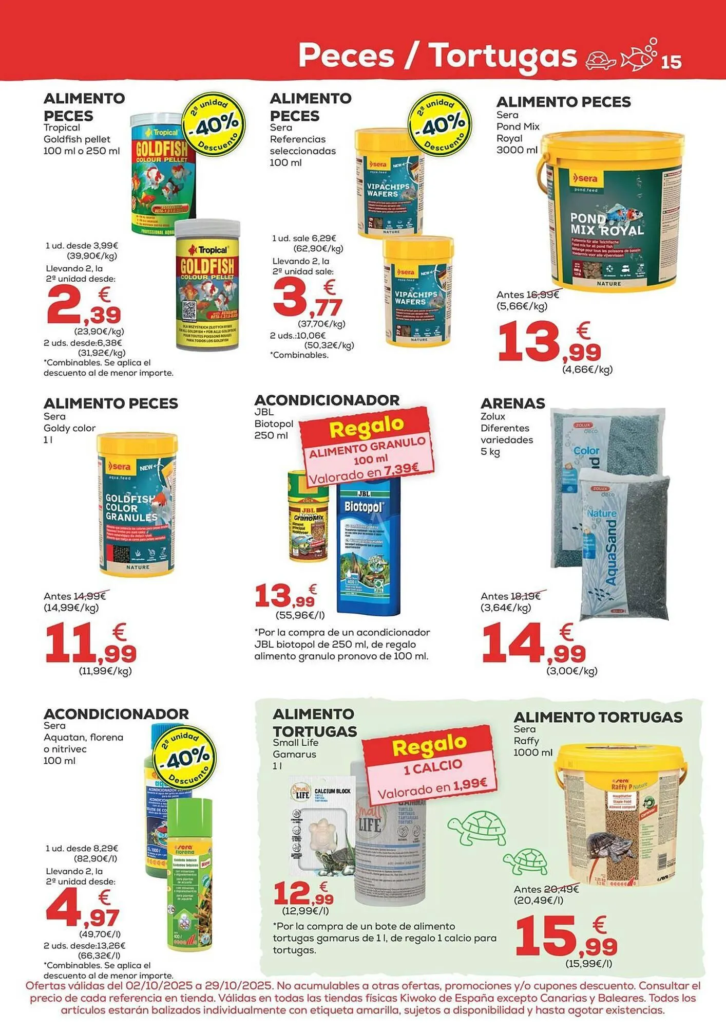 Catálogo de Folleto Kiwoko 2 de octubre al 29 de octubre 2025 - Página 15