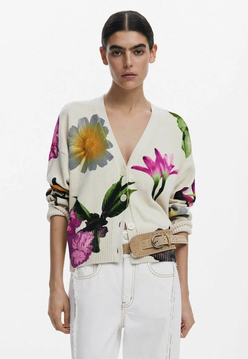 Chaqueta de punto - beige