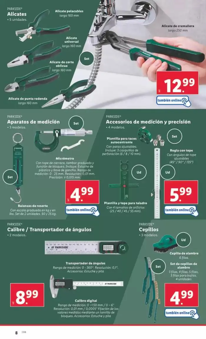 Catálogo de ¡Bazar Lidl! Ofertas válidas del 24/03 al 30/03 24 de marzo al 30 de marzo 2025 - Página 10