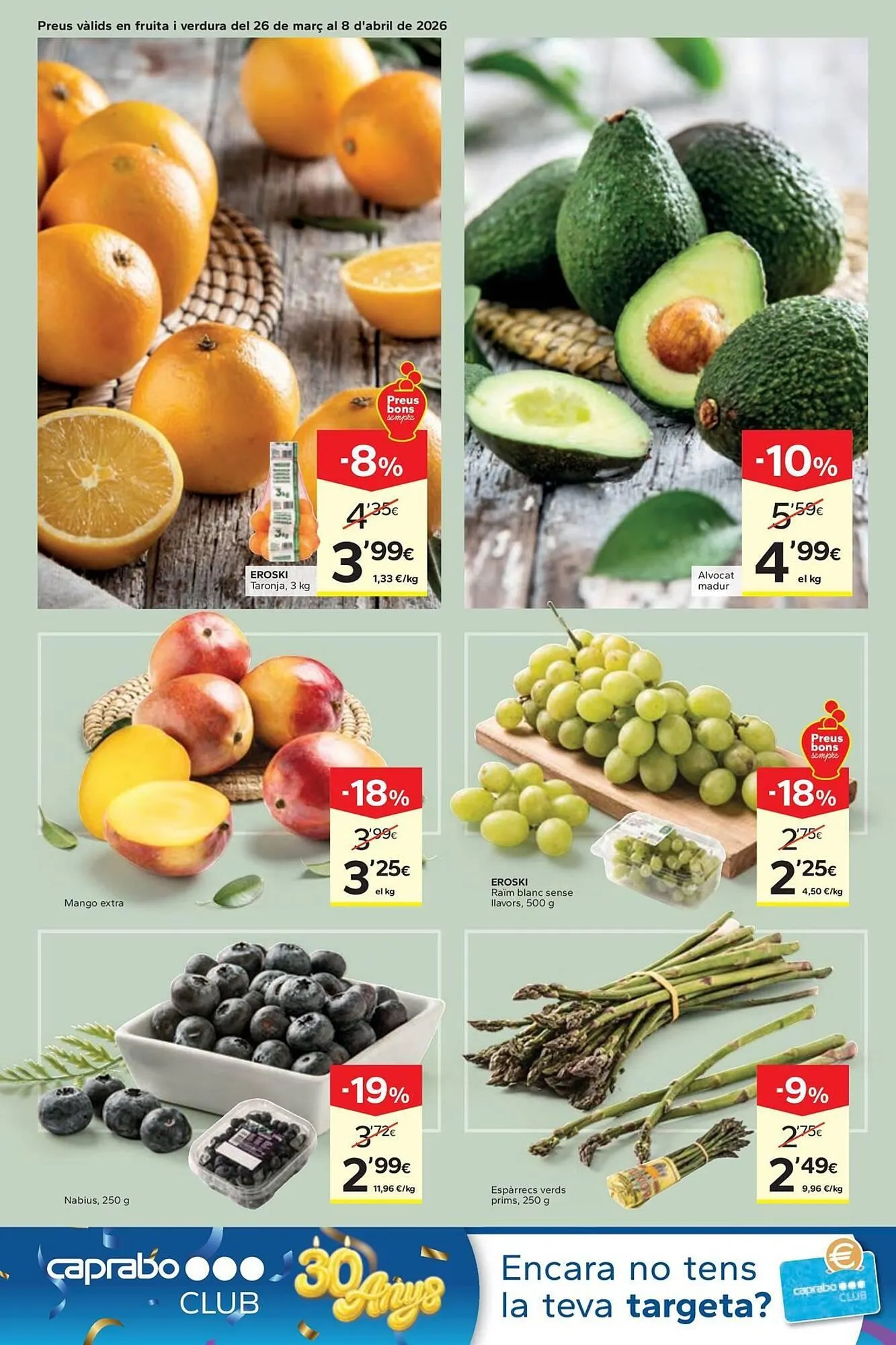 Catálogo de Catálogo Caprabo 26 de marzo al 11 de abril 2026 - Página 4