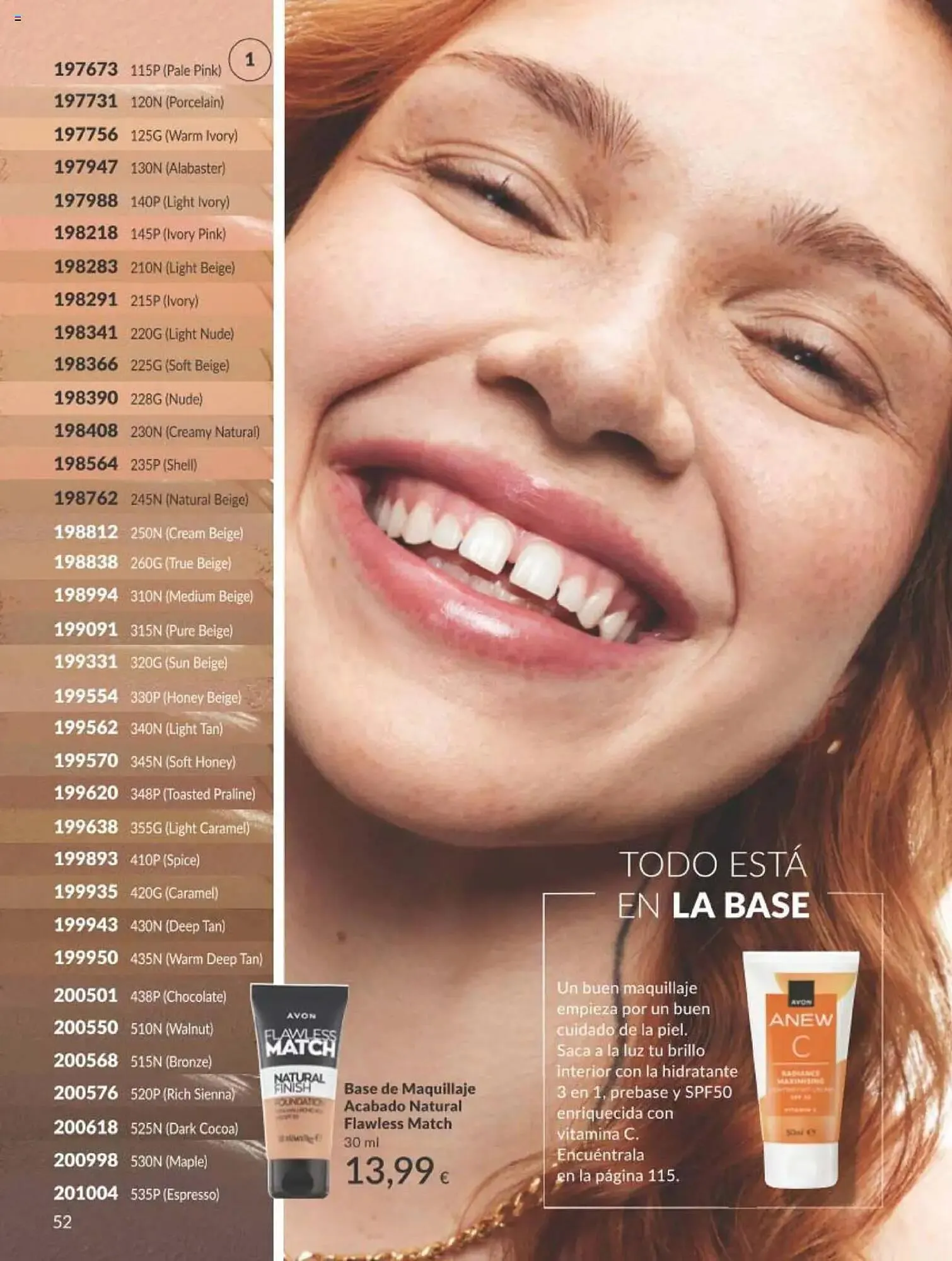 Catálogo de Folleto AVON 1 de agosto al 31 de agosto 2025 - Página 52