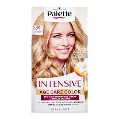 Tinte intensive age color 9.4 rubio claro beige Palette caja 1 unidad