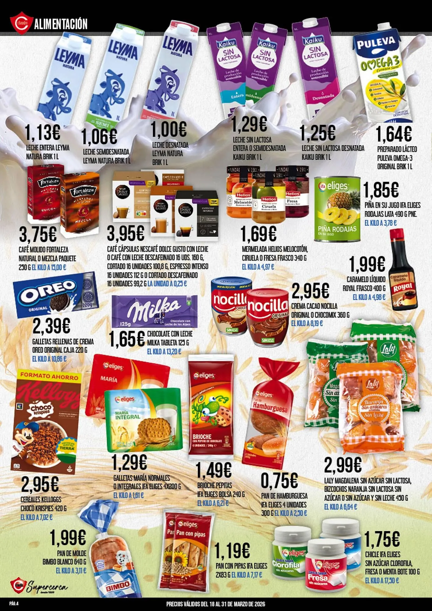 Catálogo de Folleto Claudio 18 de marzo al 31 de marzo 2026 - Página 4