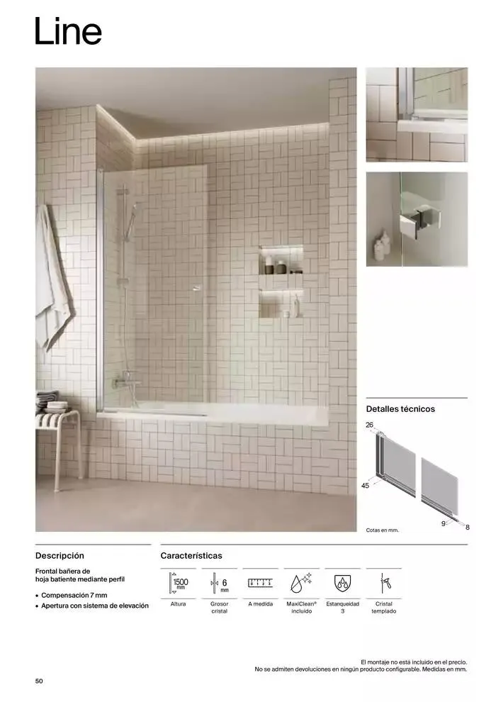 Catálogo de Mamparas de Baño 9 de enero al 31 de diciembre 2025 - Página 52