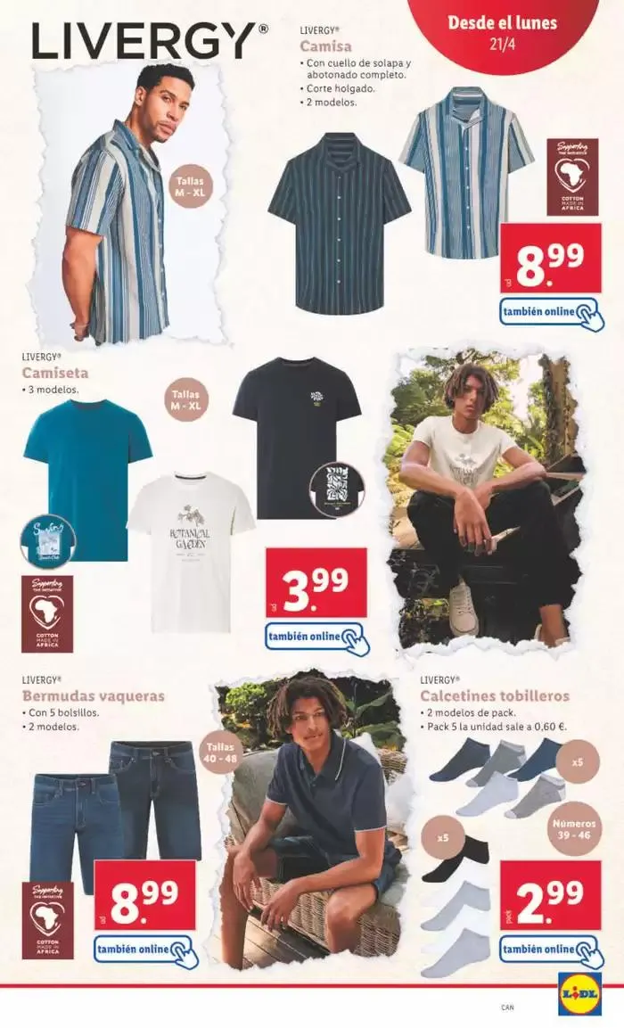 Catálogo de ¡Bazar Lidl! Ofertas válidas del 21/04 al 27/04 21 de abril al 27 de abril 2025 - Página 13