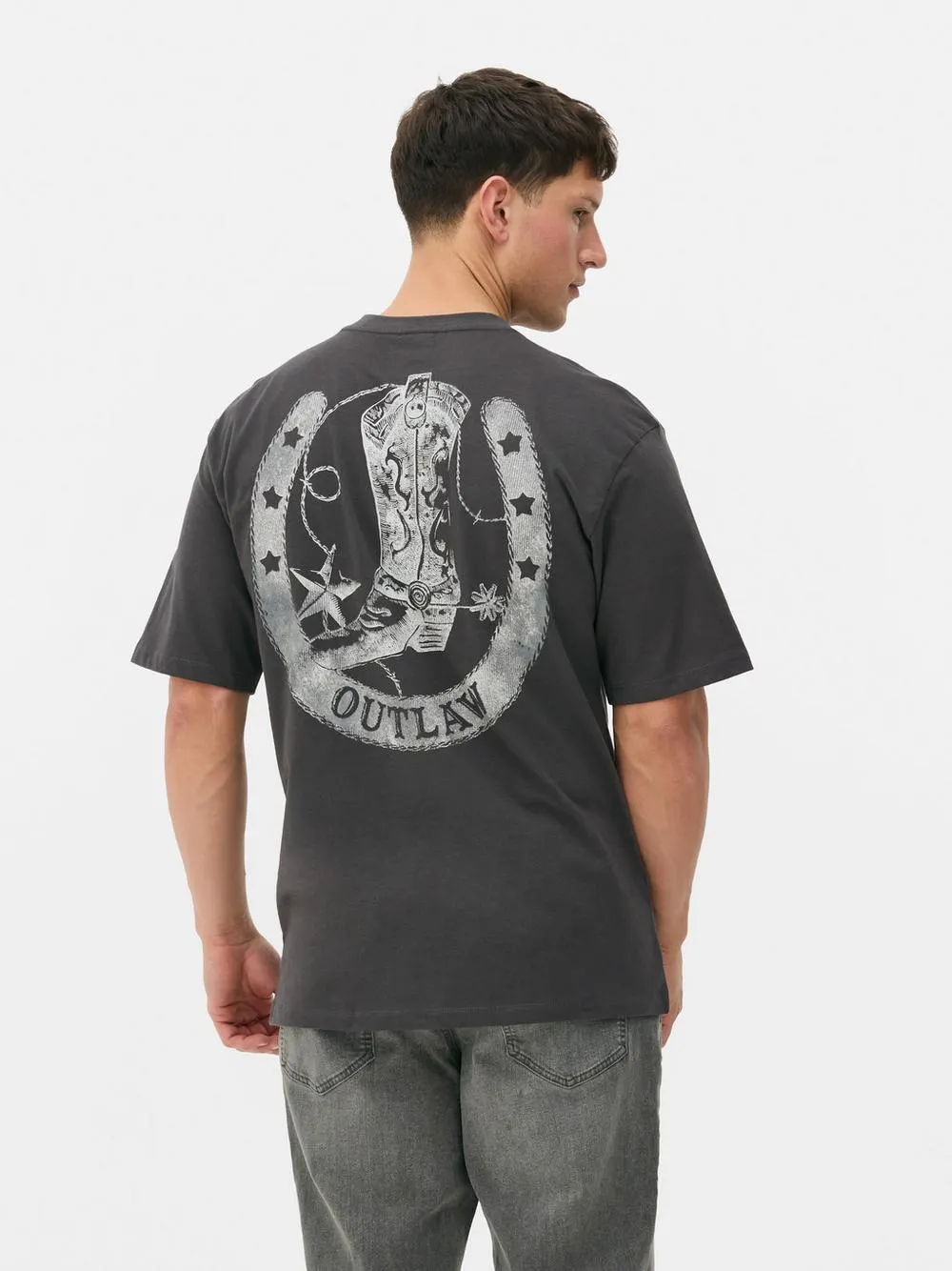 Camiseta gráfica de manga corta de Willie Nelson