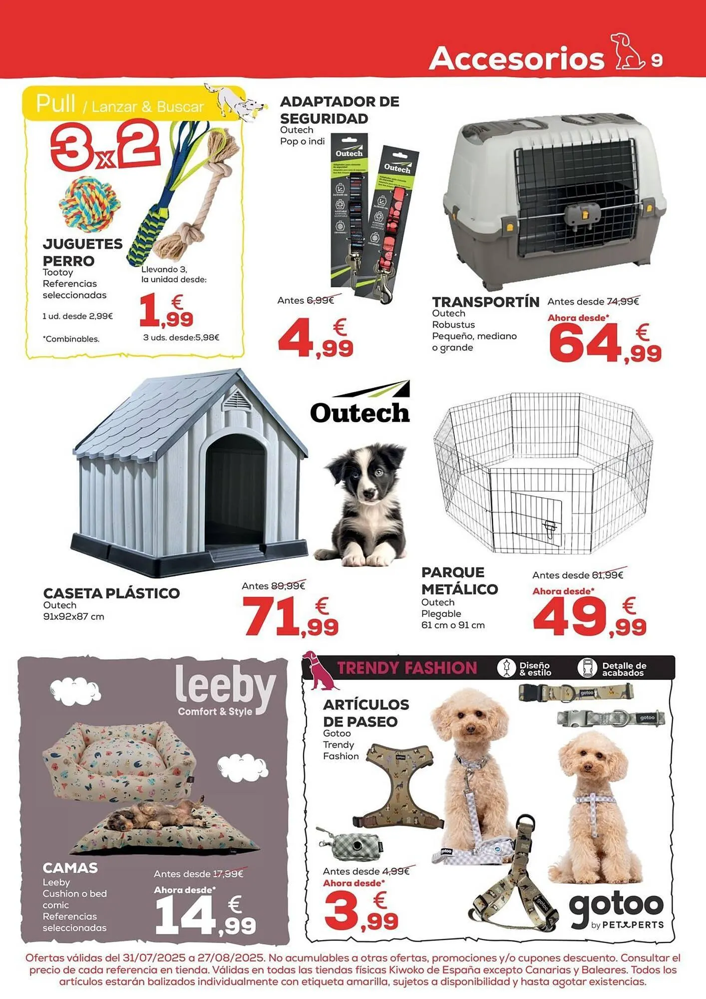 Catálogo de Folleto Kiwoko 31 de julio al 27 de agosto 2025 - Página 9