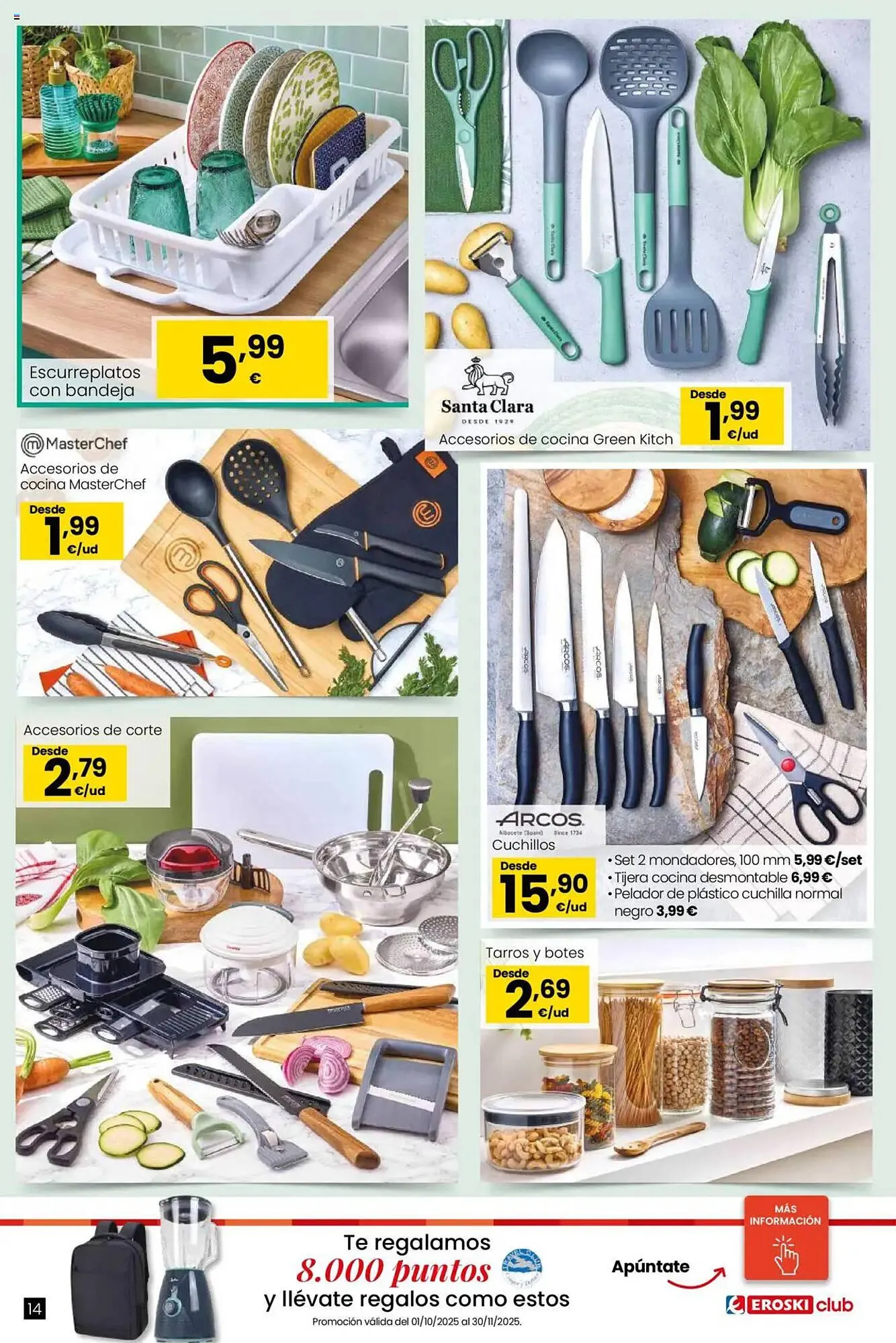 Catálogo de Folleto Eroski 9 de octubre al 29 de octubre 2025 - Página 14