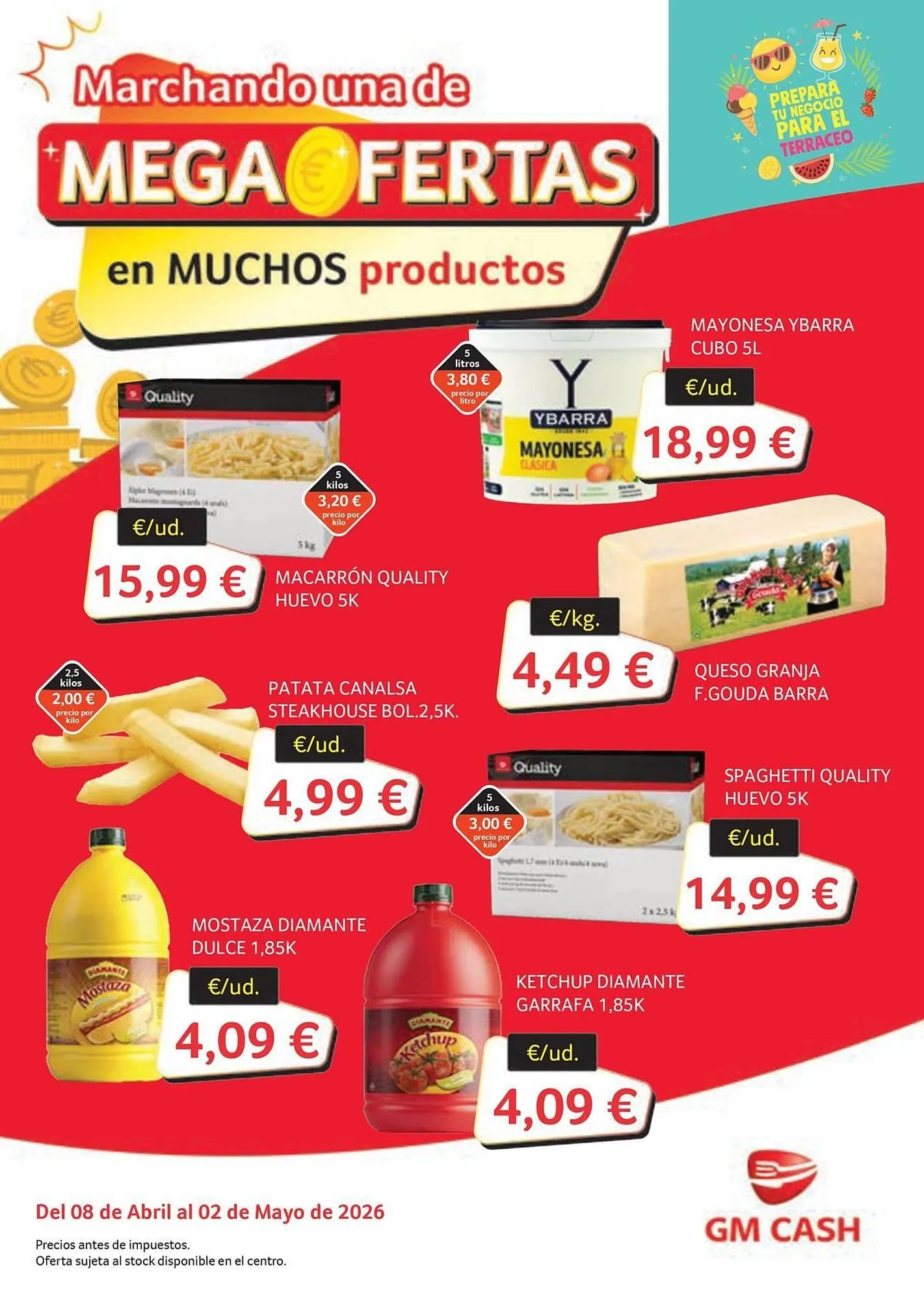Catálogo de Folleto GM Cash & Carry 9 de abril al 2 de mayo 2026 - Página 1