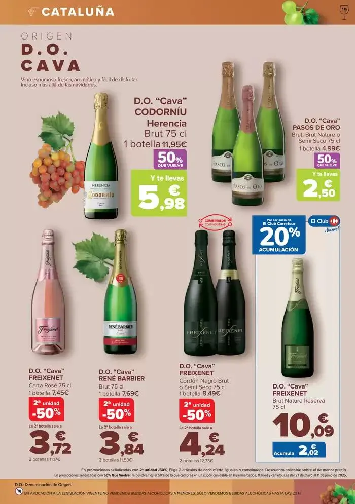 Catálogo de RUTA DE LOS VINOS 13 de mayo al 26 de mayo 2025 - Página 19