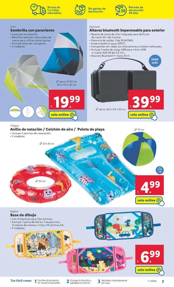 Catálogo de Disponible online del 3 al 23 de junio 3 de junio al 23 de junio 2024 - Página 7