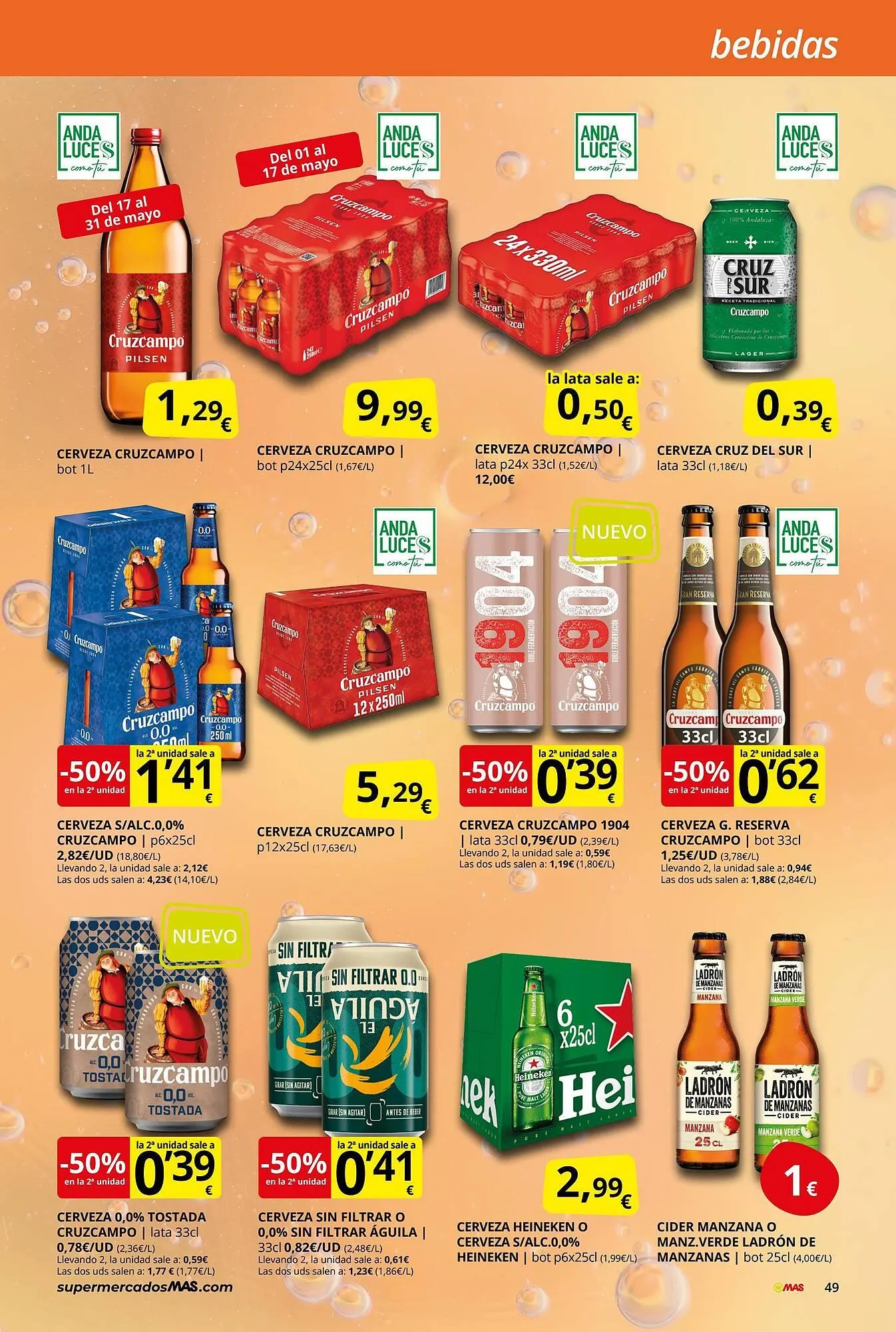 Catálogo de Folleto Supermercados MAS 30 de abril al 28 de mayo 2026 - Página 49