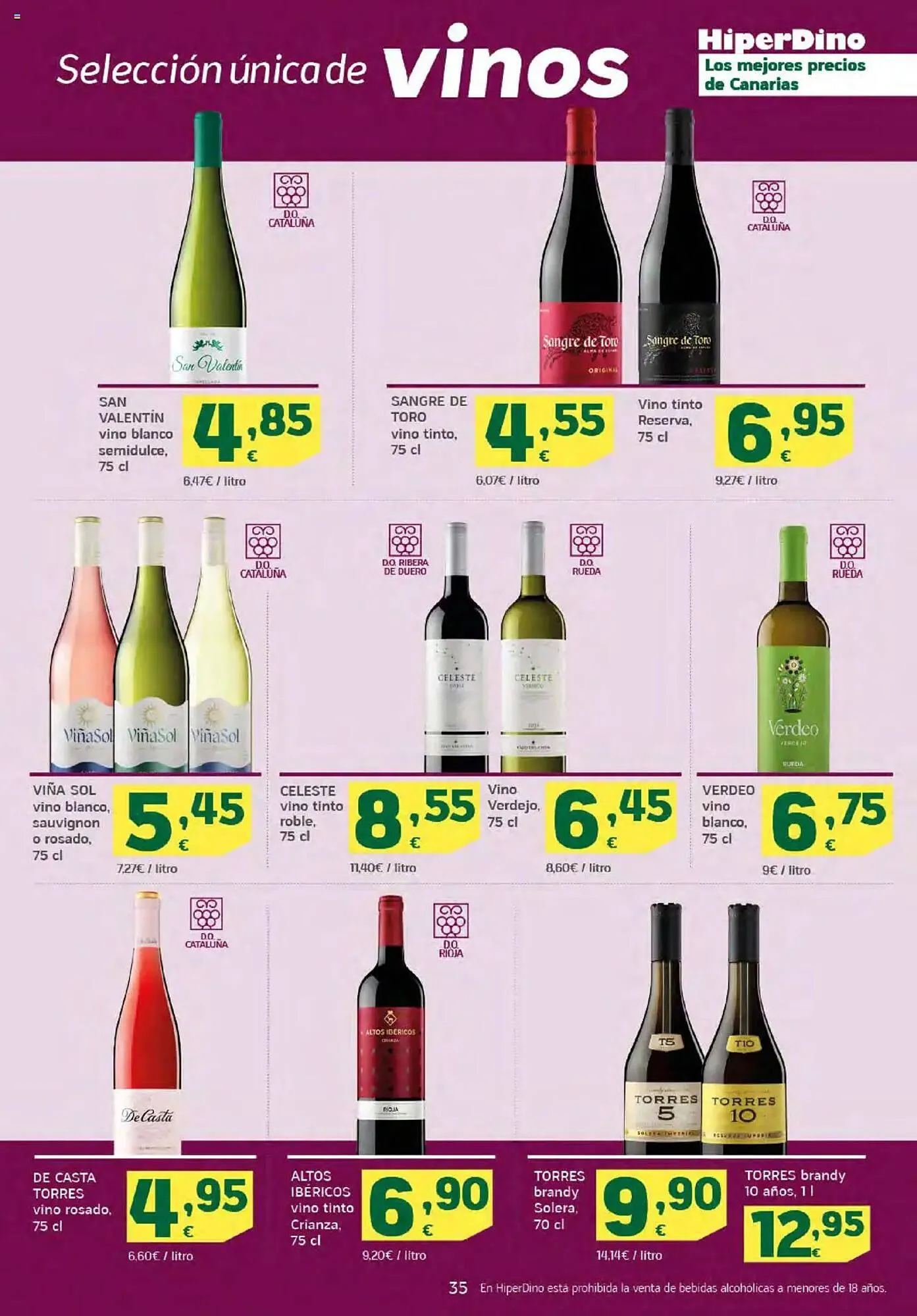 Catálogo de Folleto HiperDino 25 de septiembre al 8 de octubre 2025 - Página 35