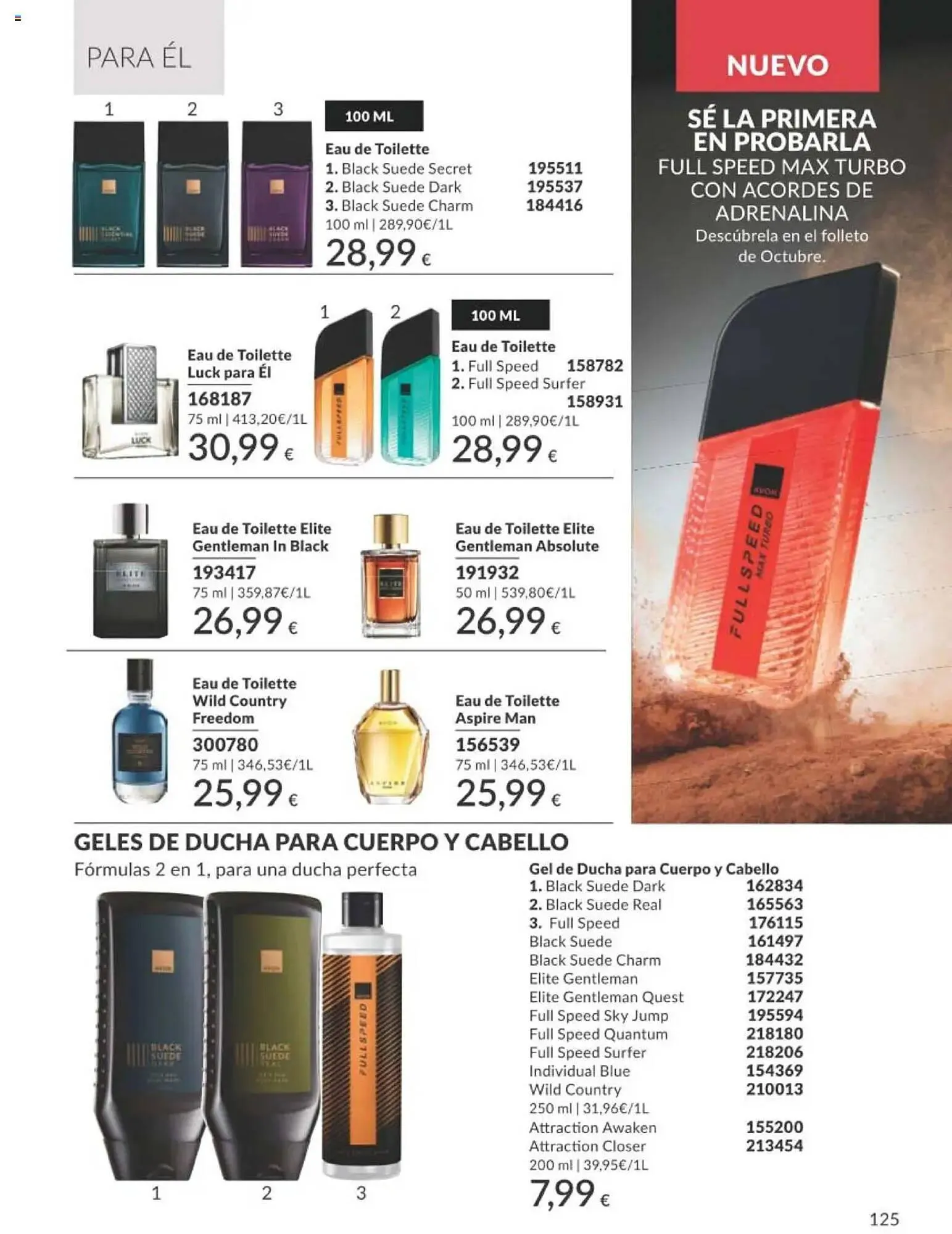 Catálogo de Folleto AVON 1 de septiembre al 30 de septiembre 2025 - Página 125
