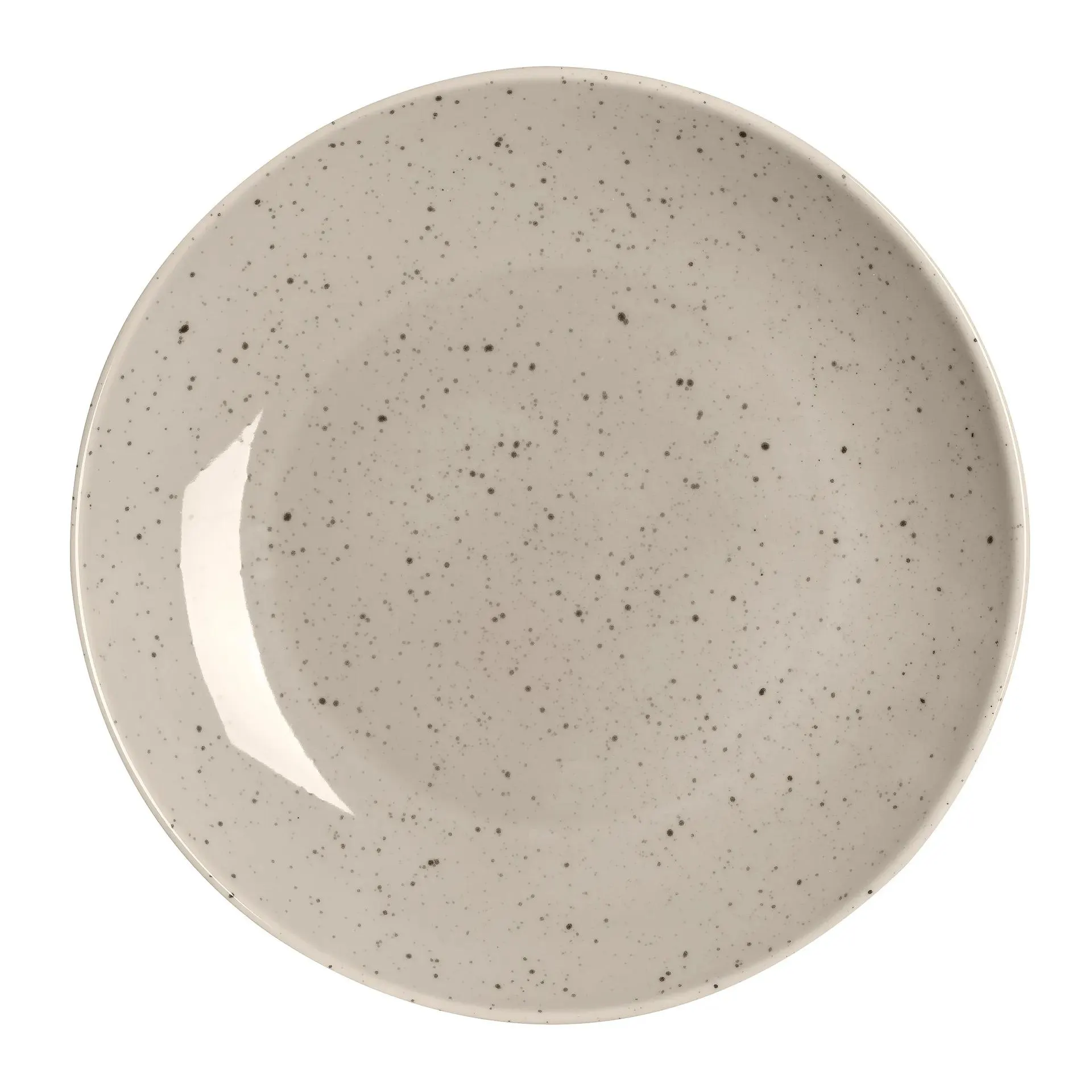 Plato Freckle Ø20 cm Beige