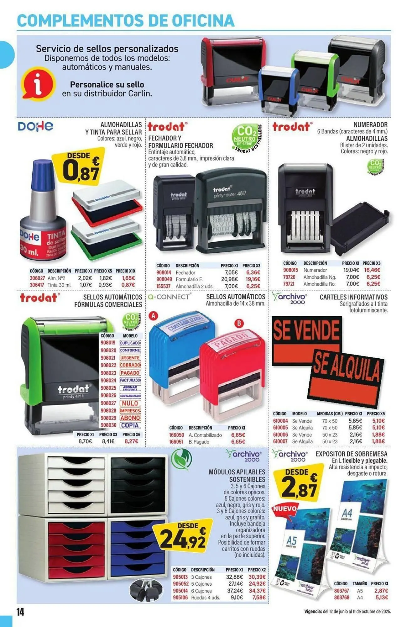 Catálogo de Folleto Carlin 13 de junio al 11 de octubre 2025 - Página 14