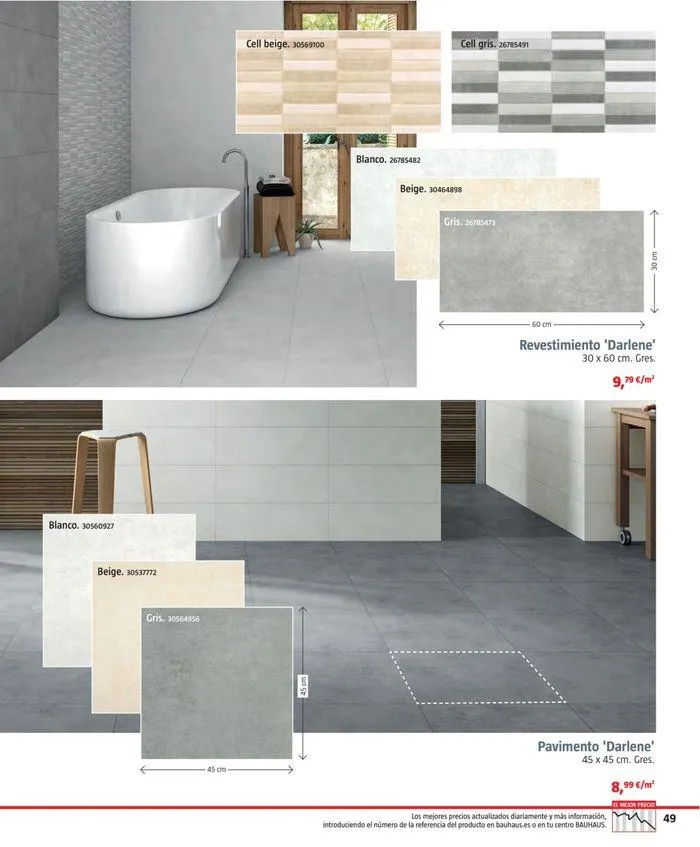 Catálogo de BAUHAUS ¡Nuevo! Suelos y revestimientos 24 de junio al 1 de agosto 2024 - Página 145