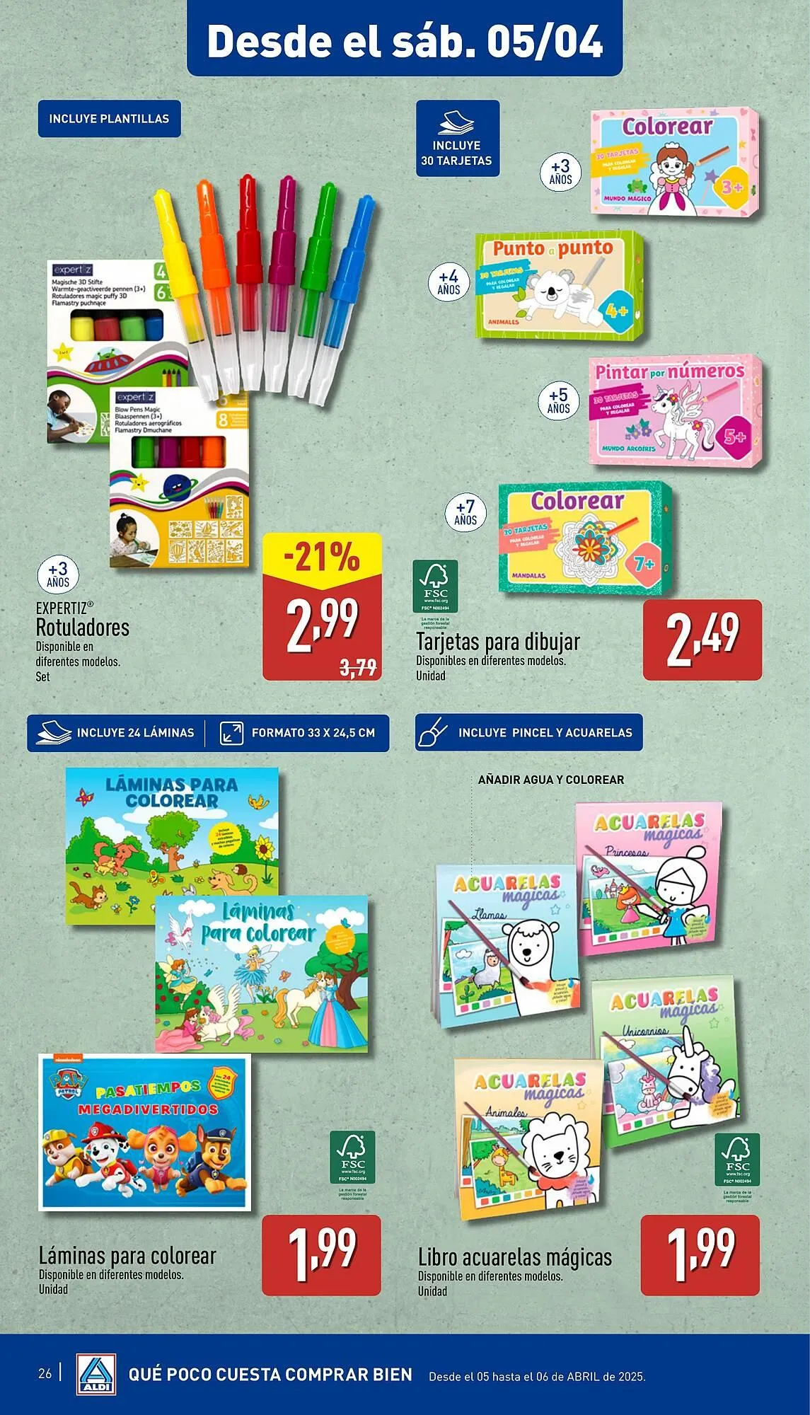 Catálogo de Folleto ALDI 2 de abril al 6 de abril 2025 - Página 26