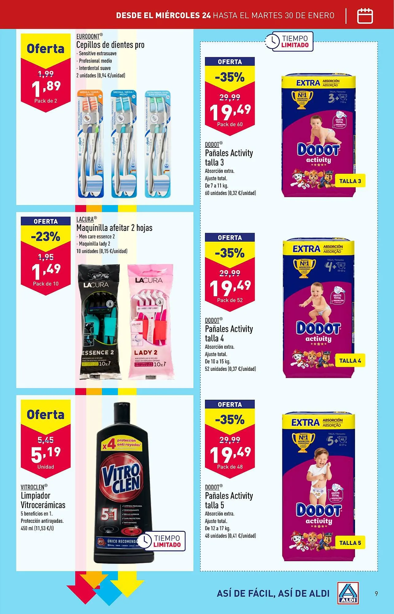 Catálogo de Folleto ALDI 24 de enero al 30 de enero 2024 - Página 9