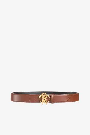 Cinturón de cuero Mirror Snake