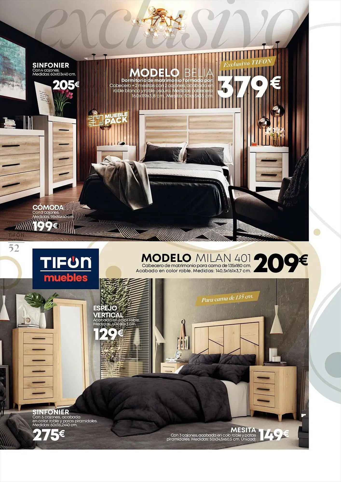 Catálogo de Folleto Tifón Hipermueble 24 de julio al 27 de julio 2023 - Página 52