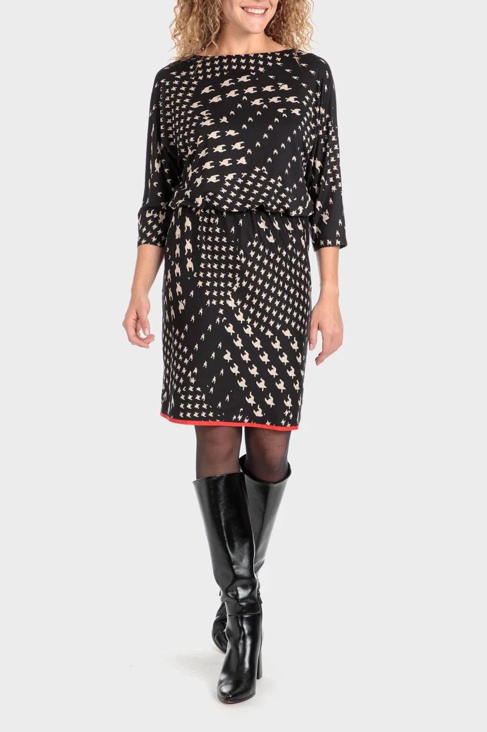Robe pied-de-poule