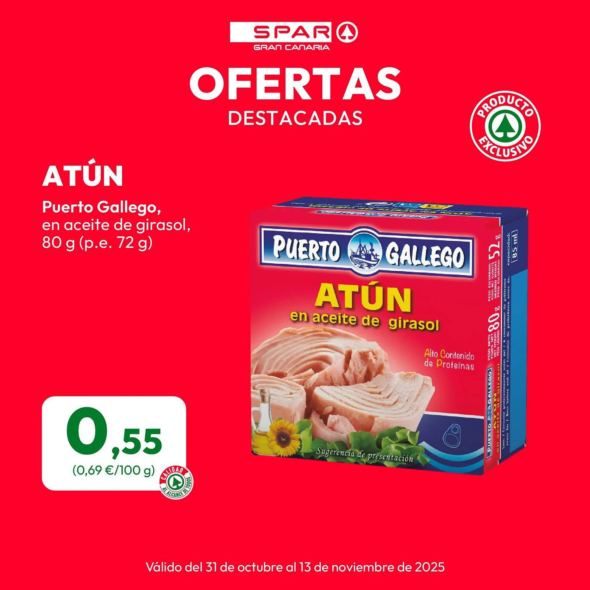 Catálogo de Folleto SPAR Gran Canaria 31 de octubre al 13 de noviembre 2025 - Página 5