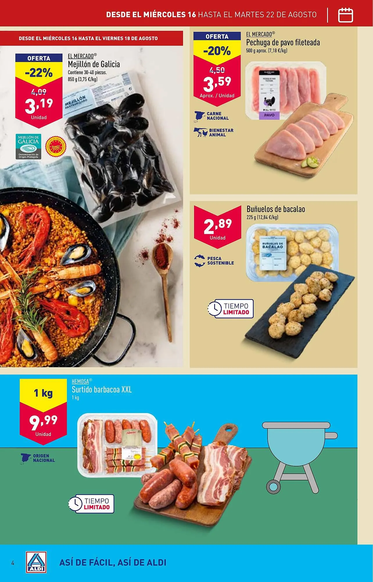 Catálogo de Folleto ALDI 16 de agosto al 22 de agosto 2023 - Página 4