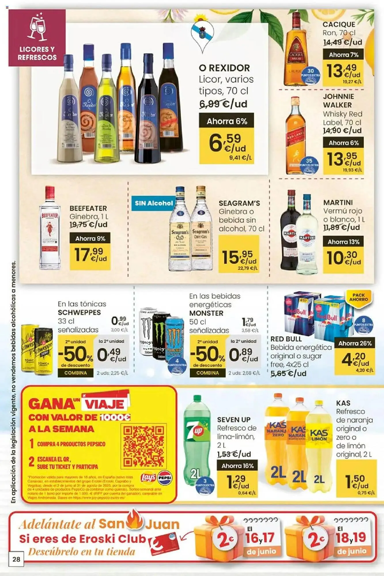Catálogo de Folleto Eroski 12 de junio al 1 de julio 2025 - Página 28