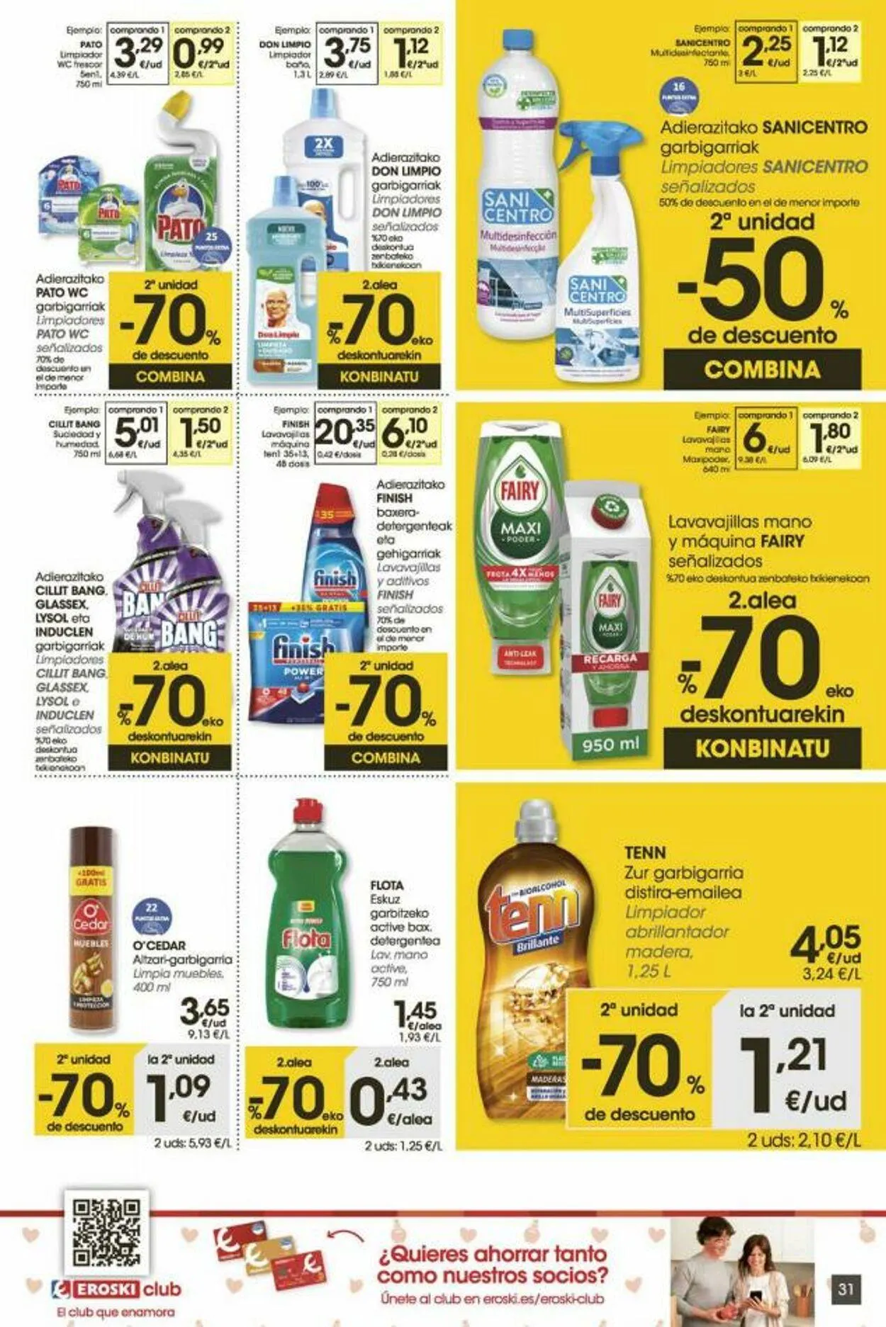 Catálogo de Eroski Oferta actual 24 de junio al 8 de julio 2025 - Página 31