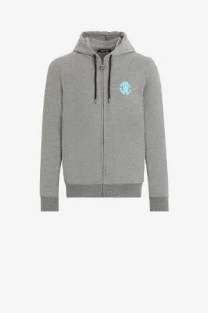 Chaqueta con capucha y Monogramas RC