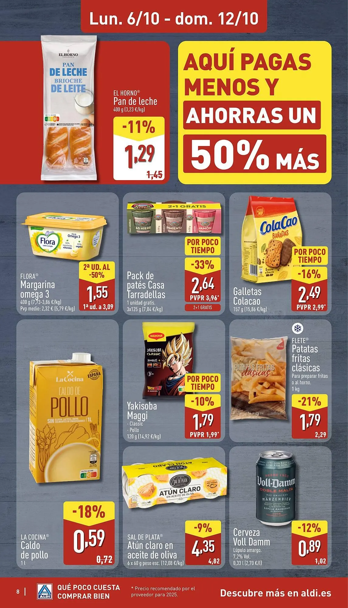 Catálogo de Folleto ALDI 6 de octubre al 12 de octubre 2025 - Página 8