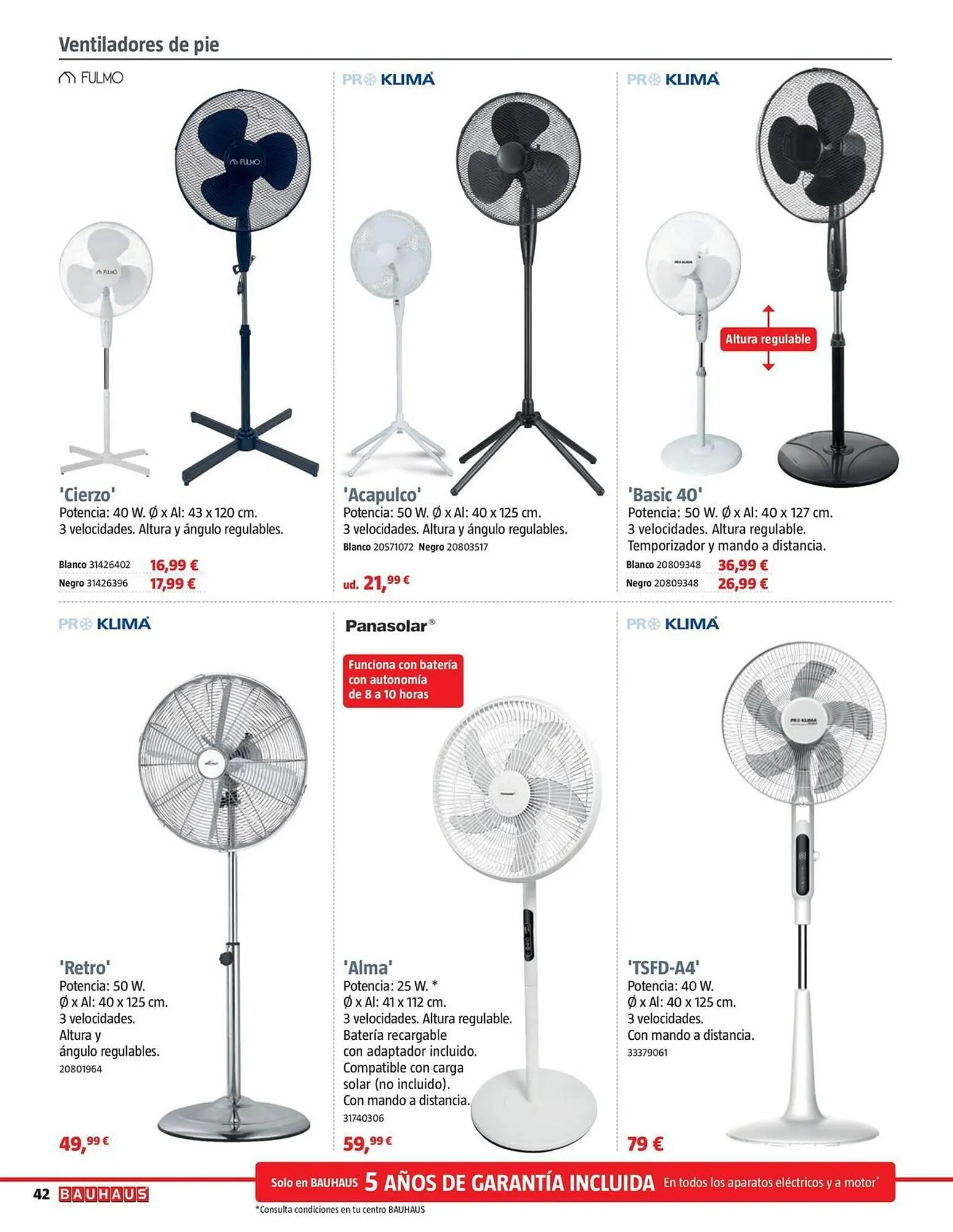 Catálogo de Catálogo Bauhaus 9 de abril al 15 de agosto 2026 - Página 42