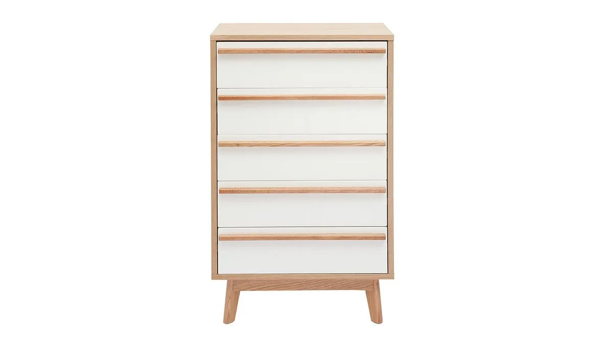 Cajonera 5 cajones de diseño escandinavo HELIA
