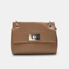 Bolso bandolera de cadena efecto piel