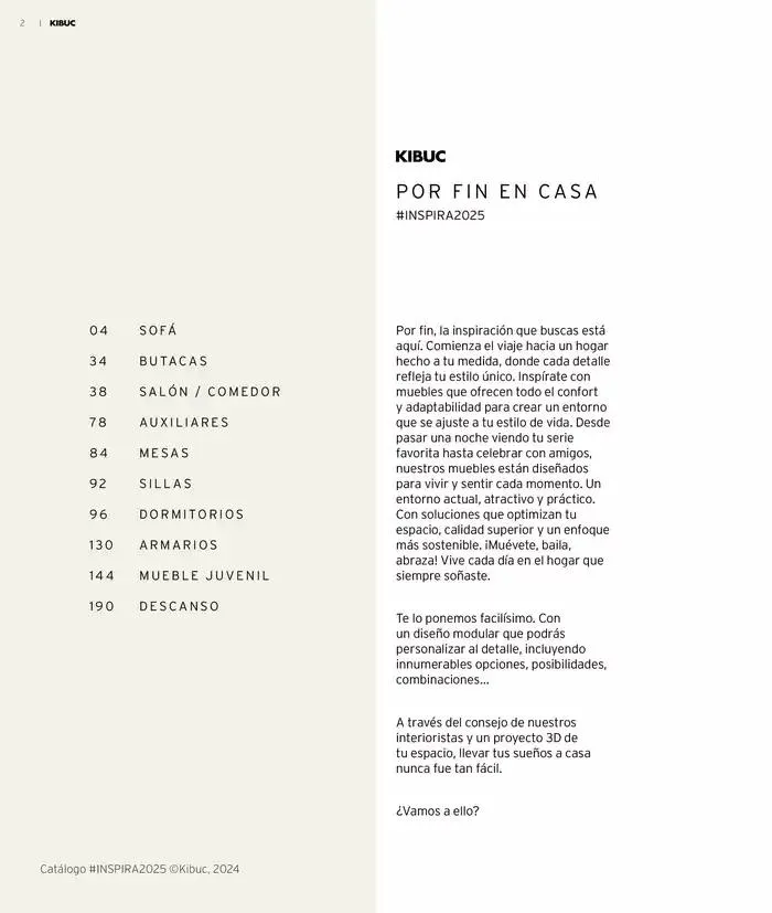 Catálogo de Catálogo Kibuc 7 de marzo al 31 de agosto 2025 - Página 2