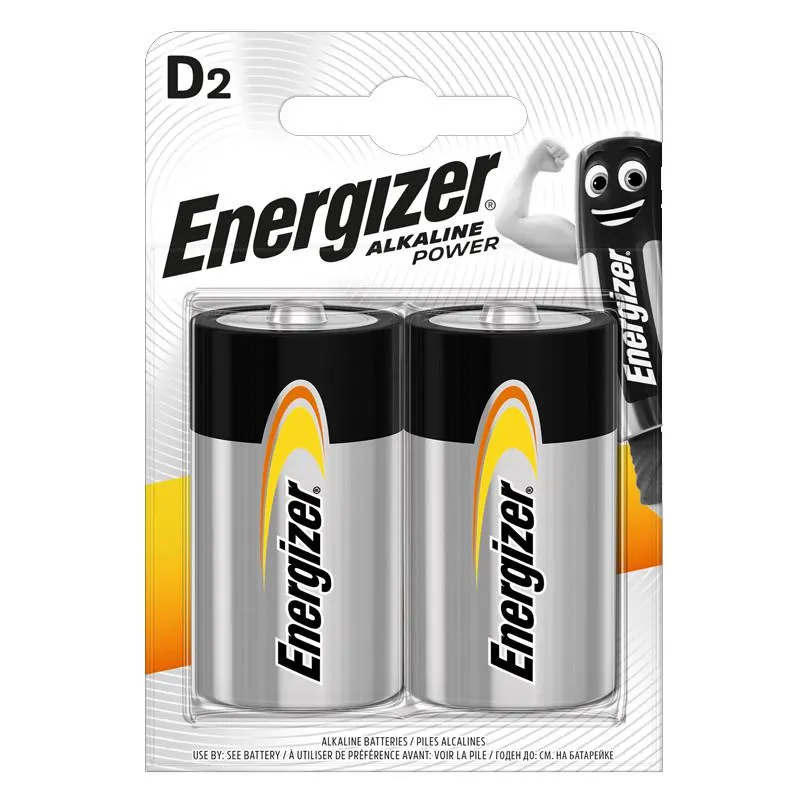 PILAS ENERGIZER POWER LR20 (D) BL2