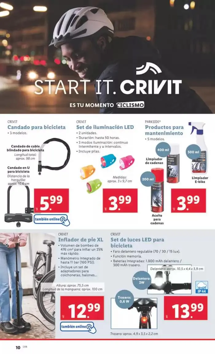 Catálogo de ¡Bazar Lidl! Ofertas válidas del 21/04 al 27/04 21 de abril al 27 de abril 2025 - Página 26