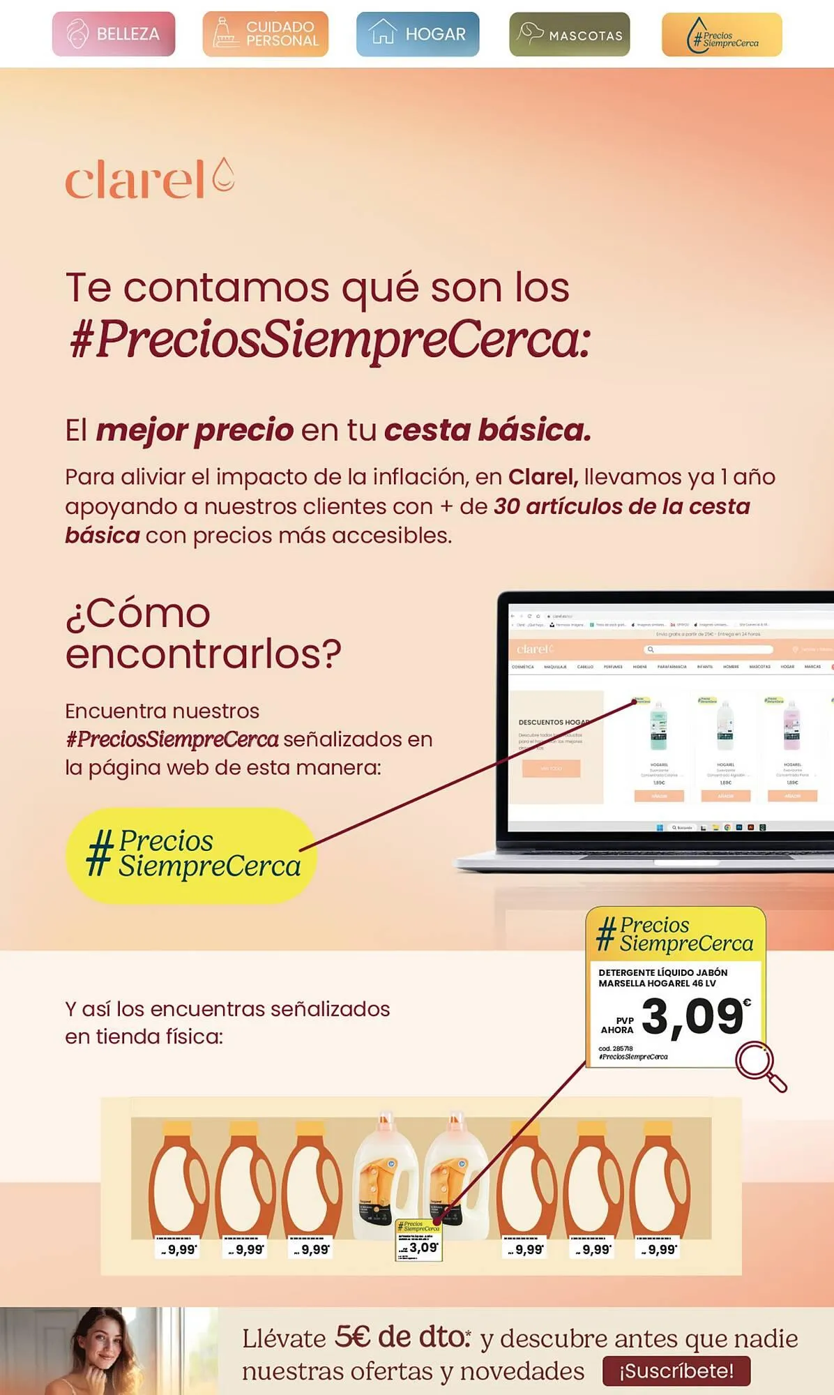 Catálogo de Folleto Clarel 23 de julio al 5 de agosto 2025 - Página 13