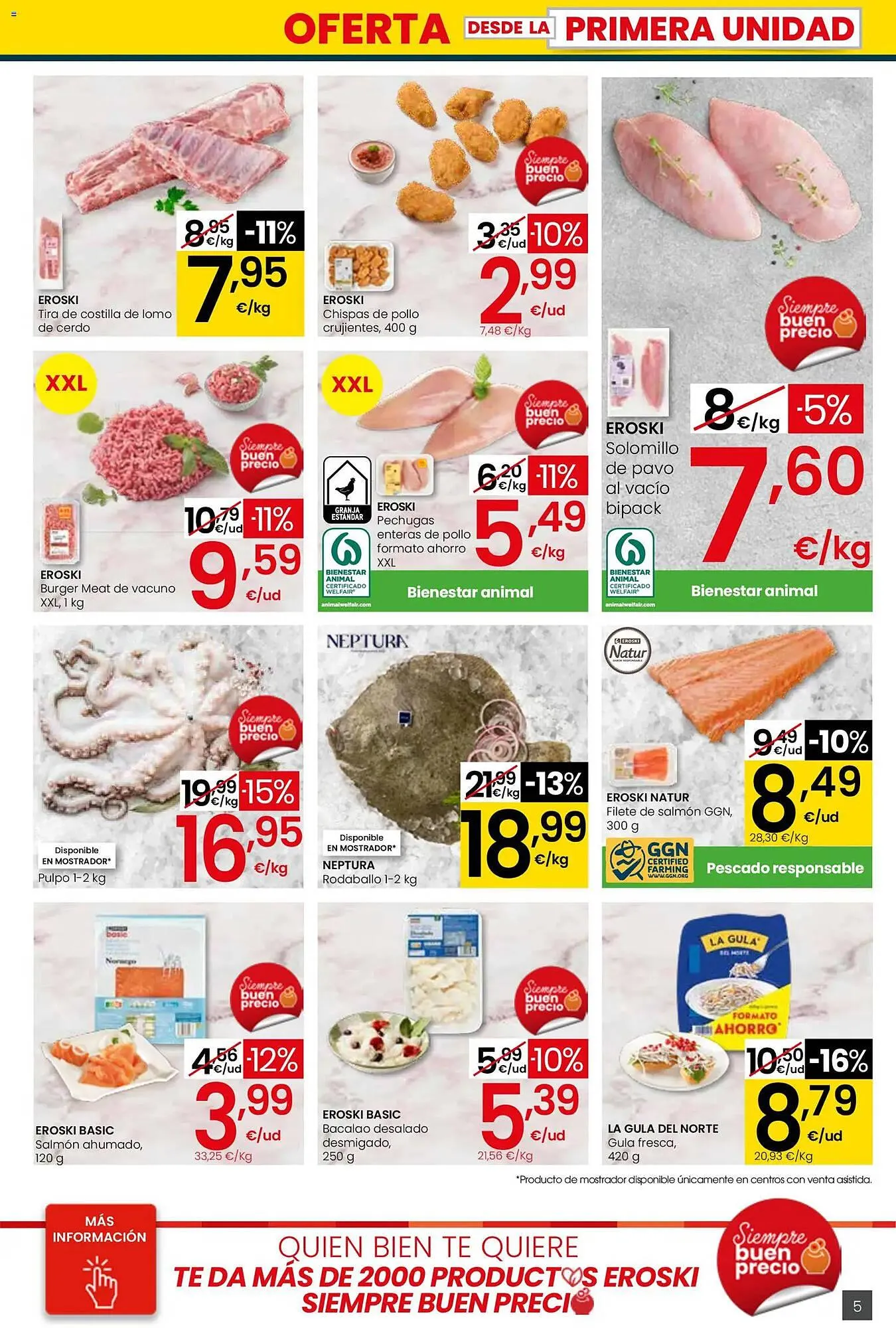 Catálogo de Folleto Eroski 12 de marzo al 25 de marzo 2026 - Página 5