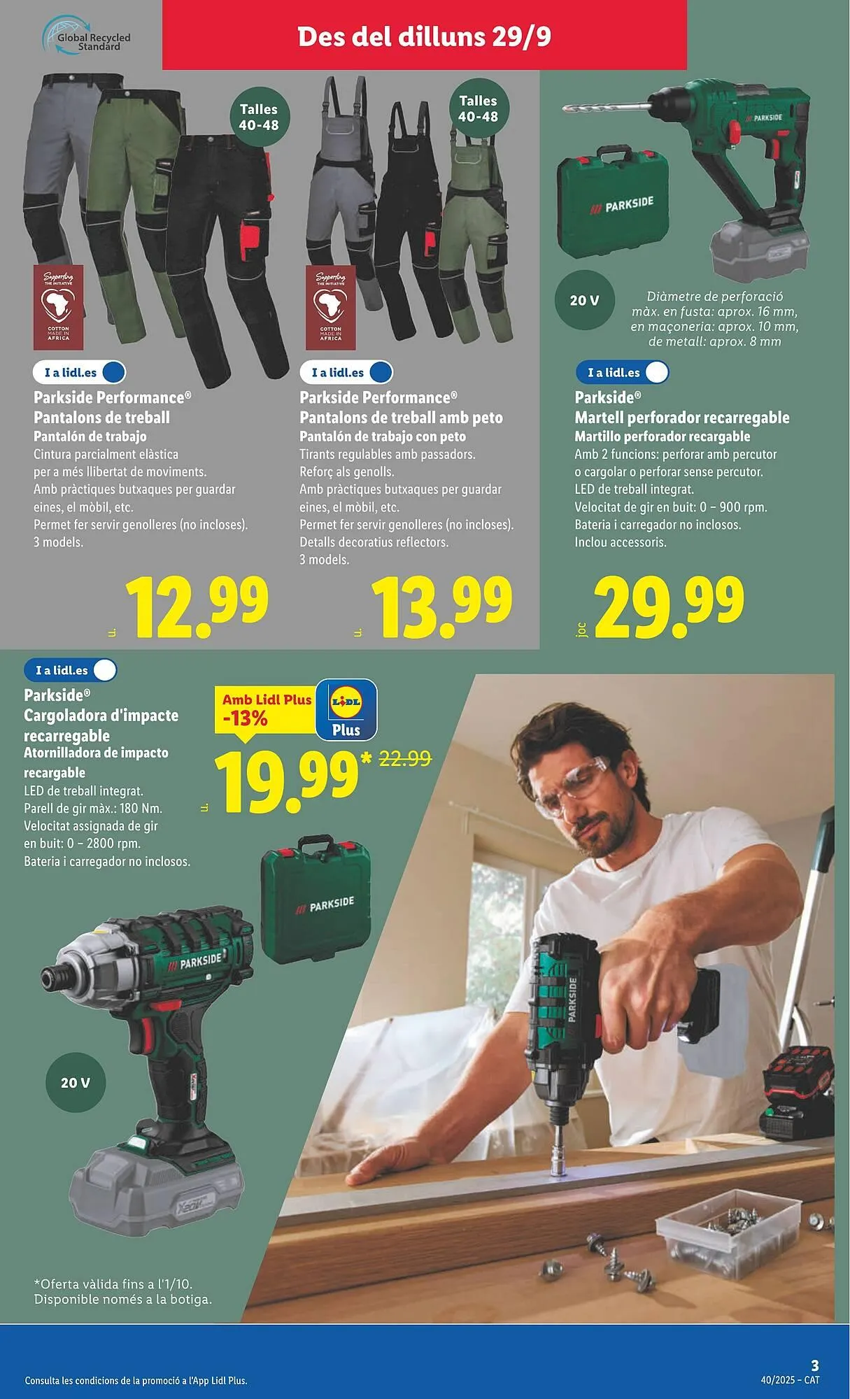 Catálogo de Catálogo Lidl 29 de septiembre al 5 de octubre 2025 - Página 3