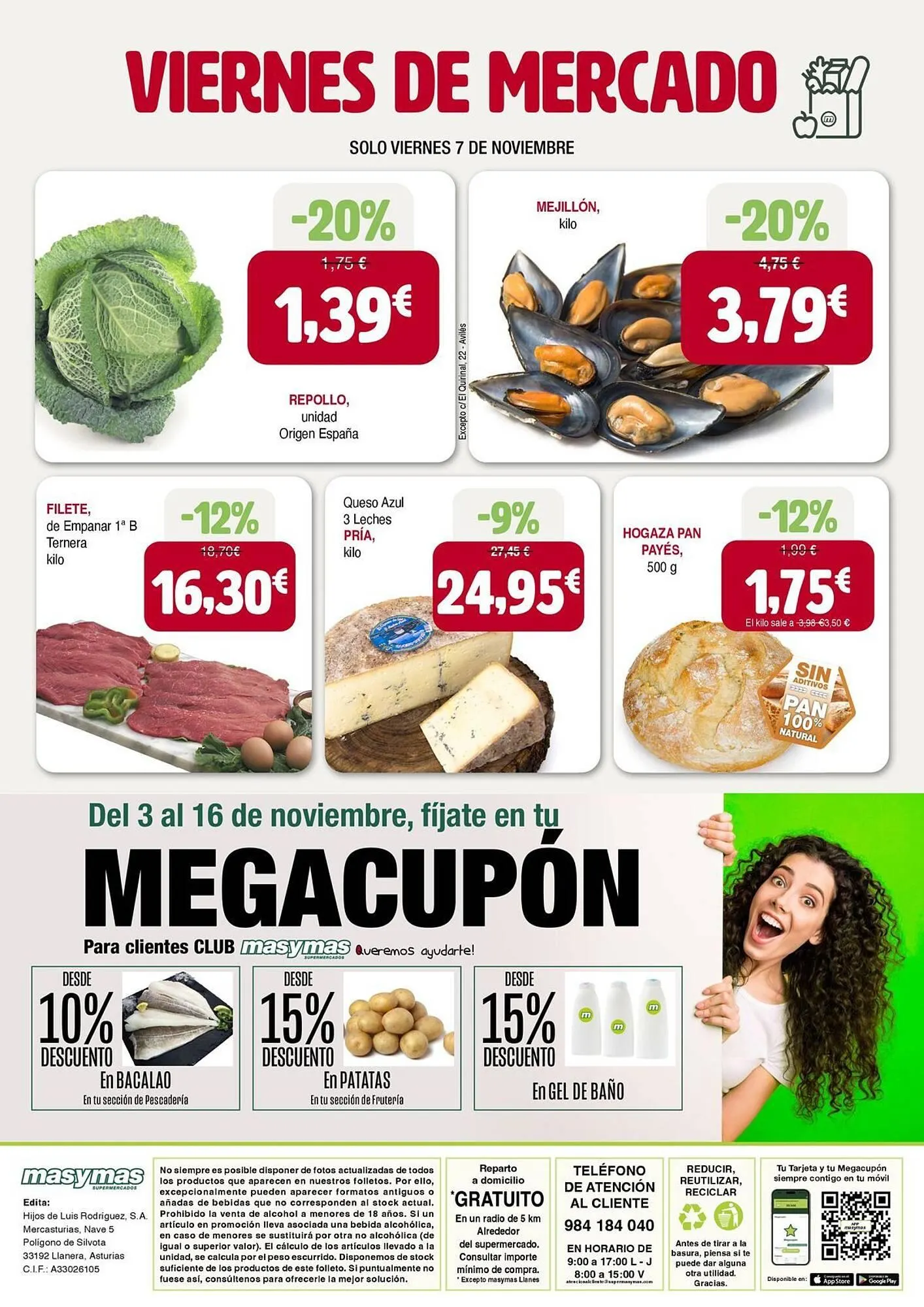 Catálogo de Folleto Masymas 6 de noviembre al 12 de noviembre 2025 - Página 12
