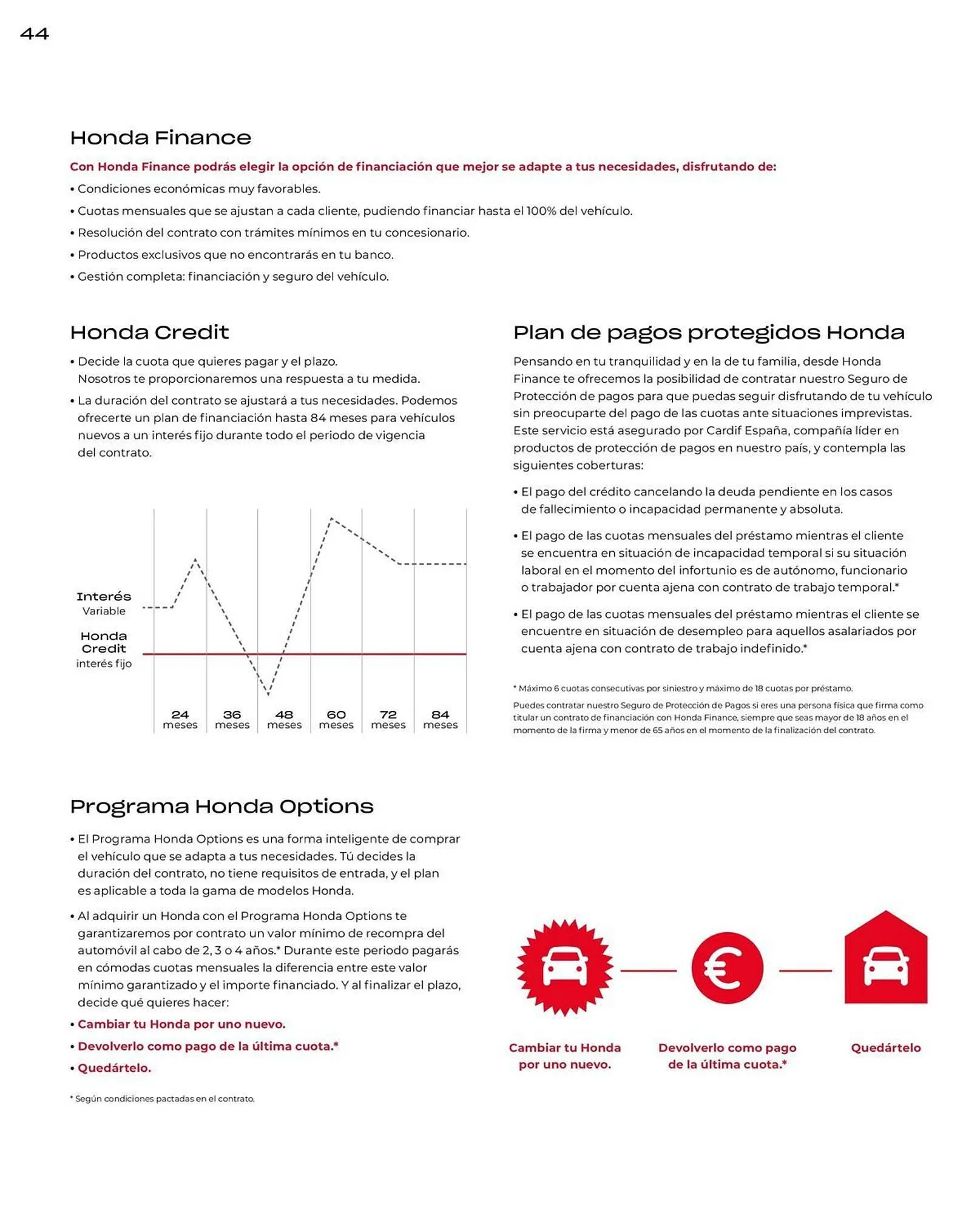 Catálogo de Folleto Honda 21 de enero al 31 de diciembre 2026 - Página 44