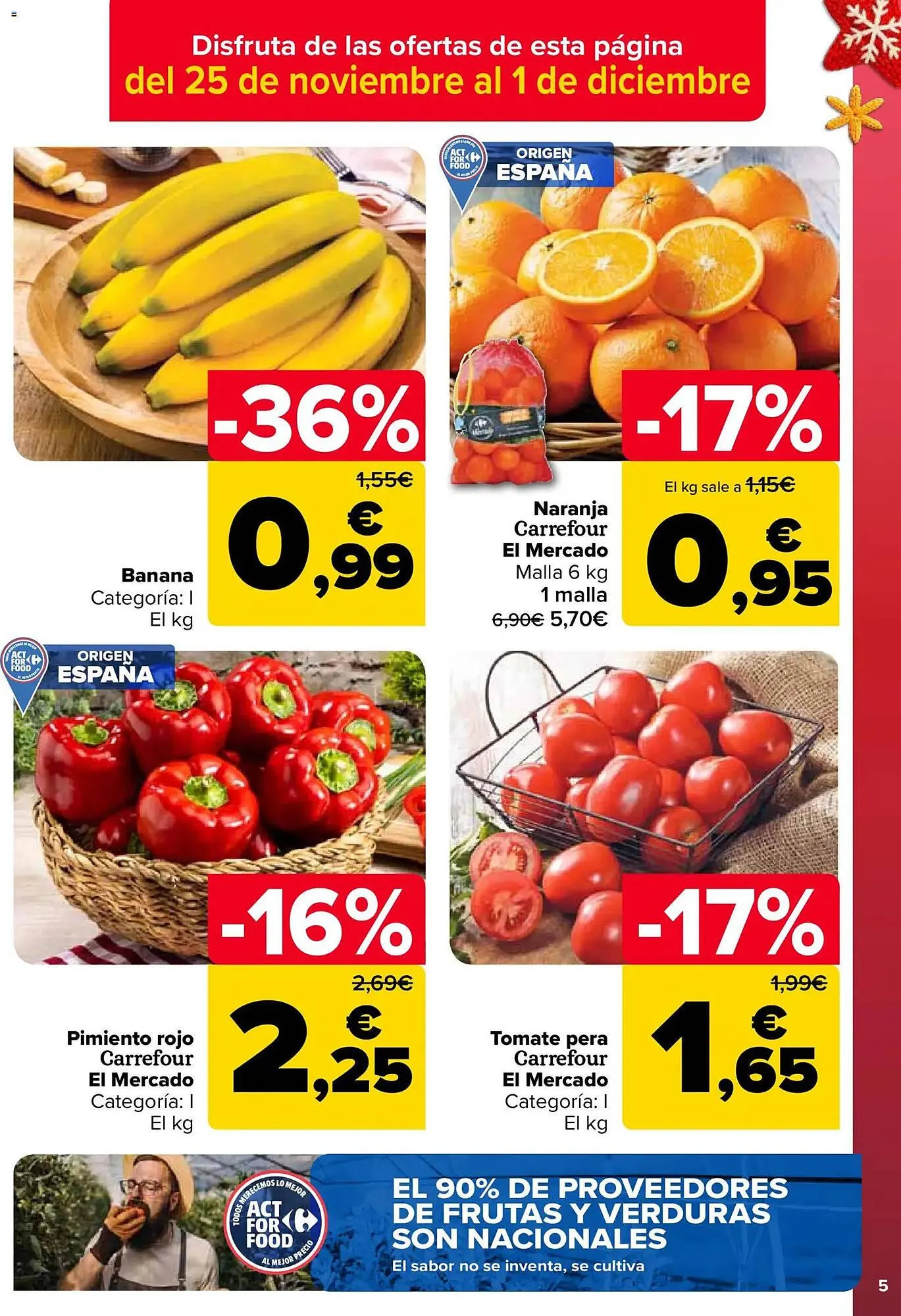 Catálogo de Folleto Carrefour 25 de noviembre al 11 de diciembre 2025 - Página 5