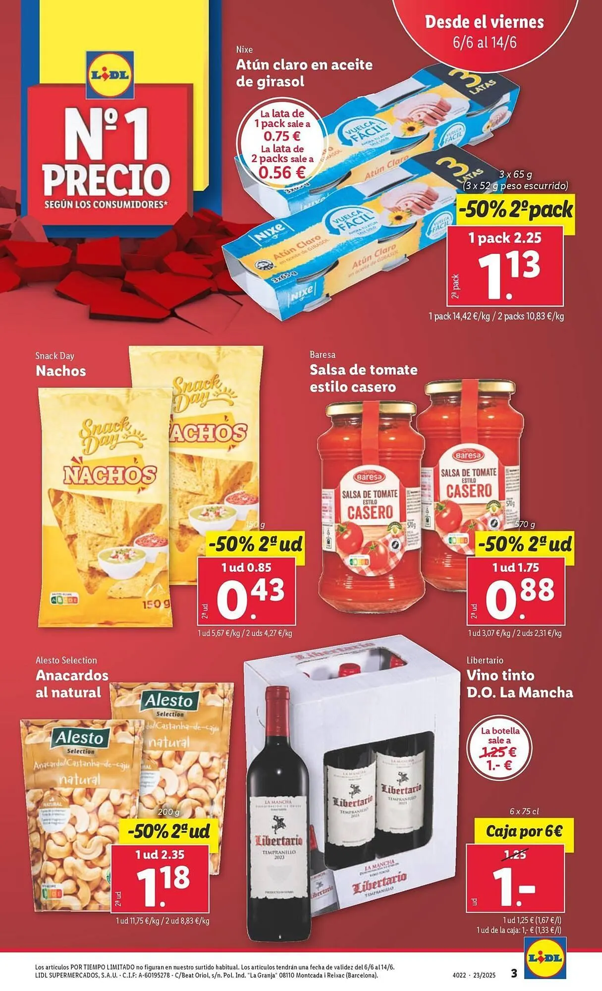 Catálogo de Folleto Lidl 6 de junio al 14 de junio 2025 - Página 3