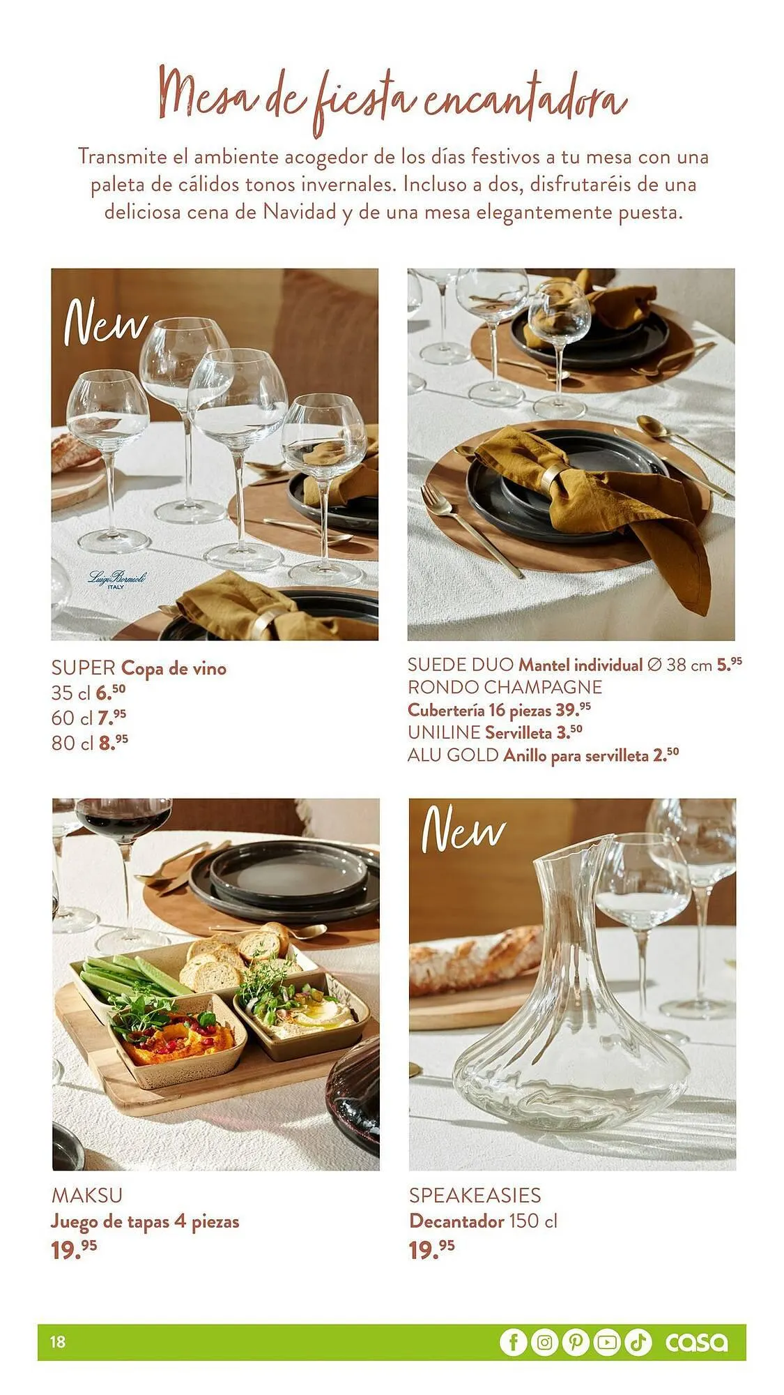 Catálogo de Folleto Casa 6 de octubre al 6 de enero 2024 - Página 18