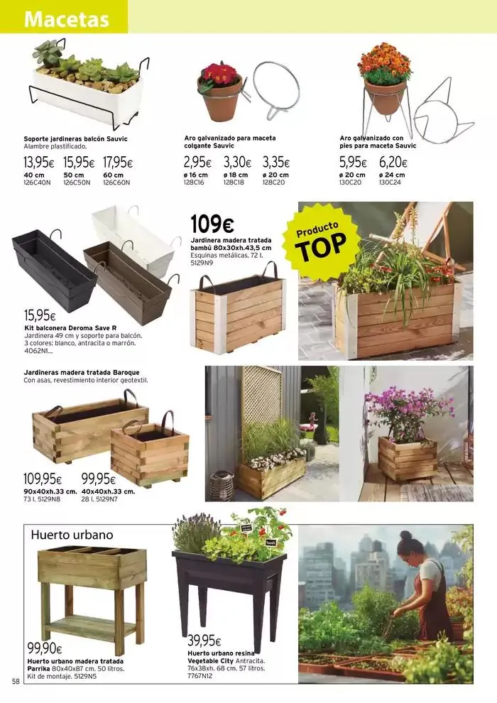 Catálogo de Transforma tu jardín y terraza 1 de enero al 31 de diciembre 2025 - Página 58